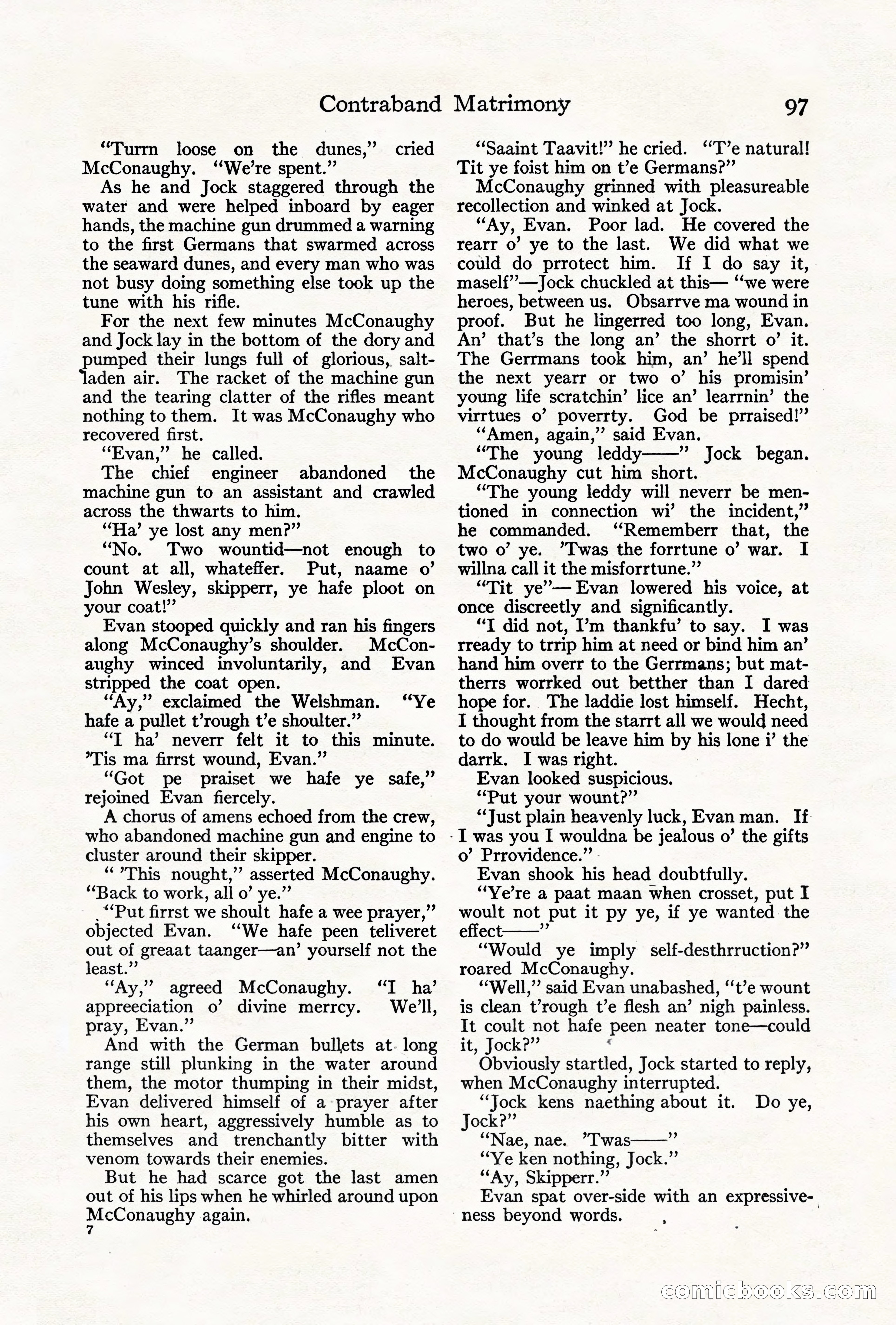 Adventure, August 1917 — page 99 of 196