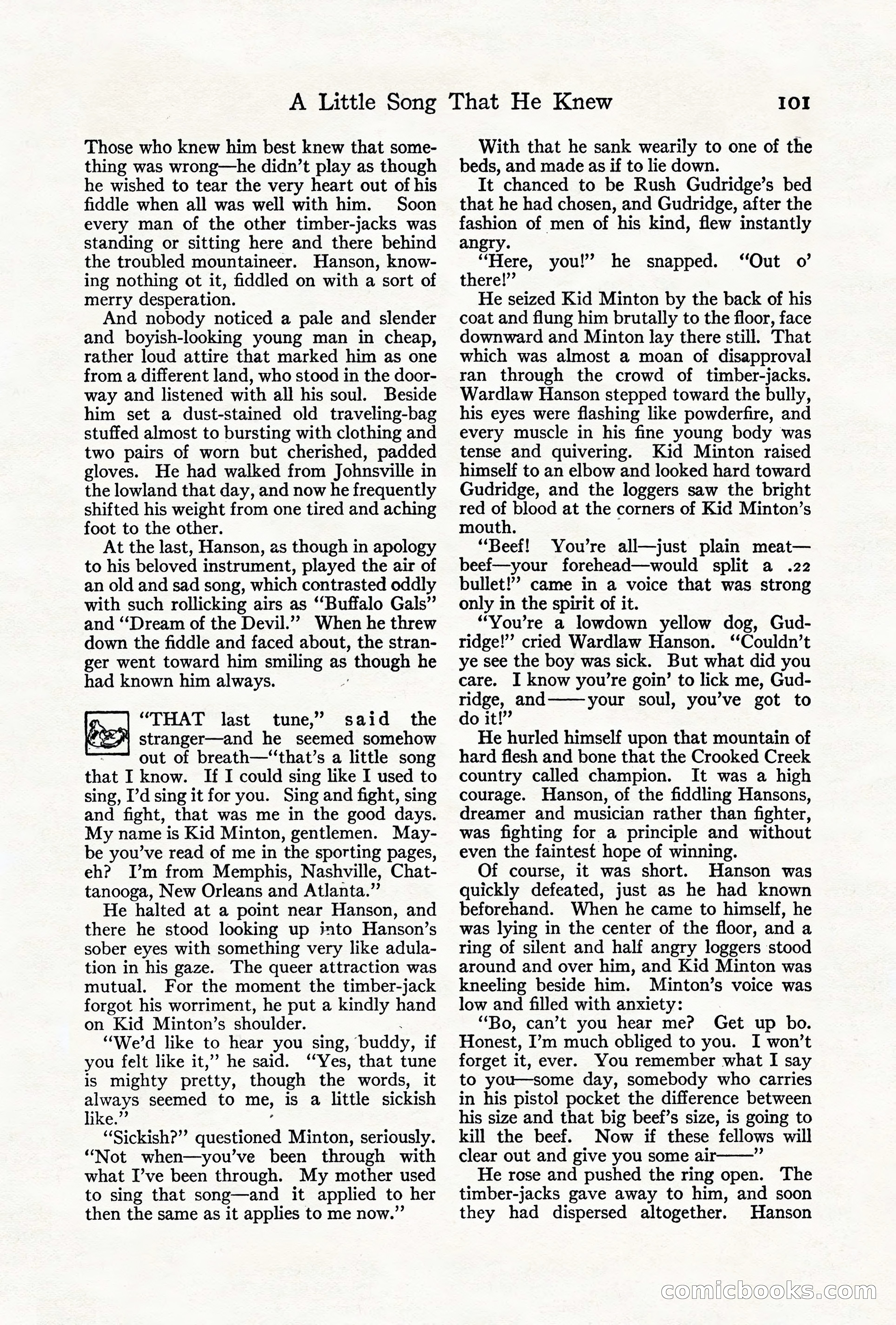 Adventure, August 1917 — page 103 of 196