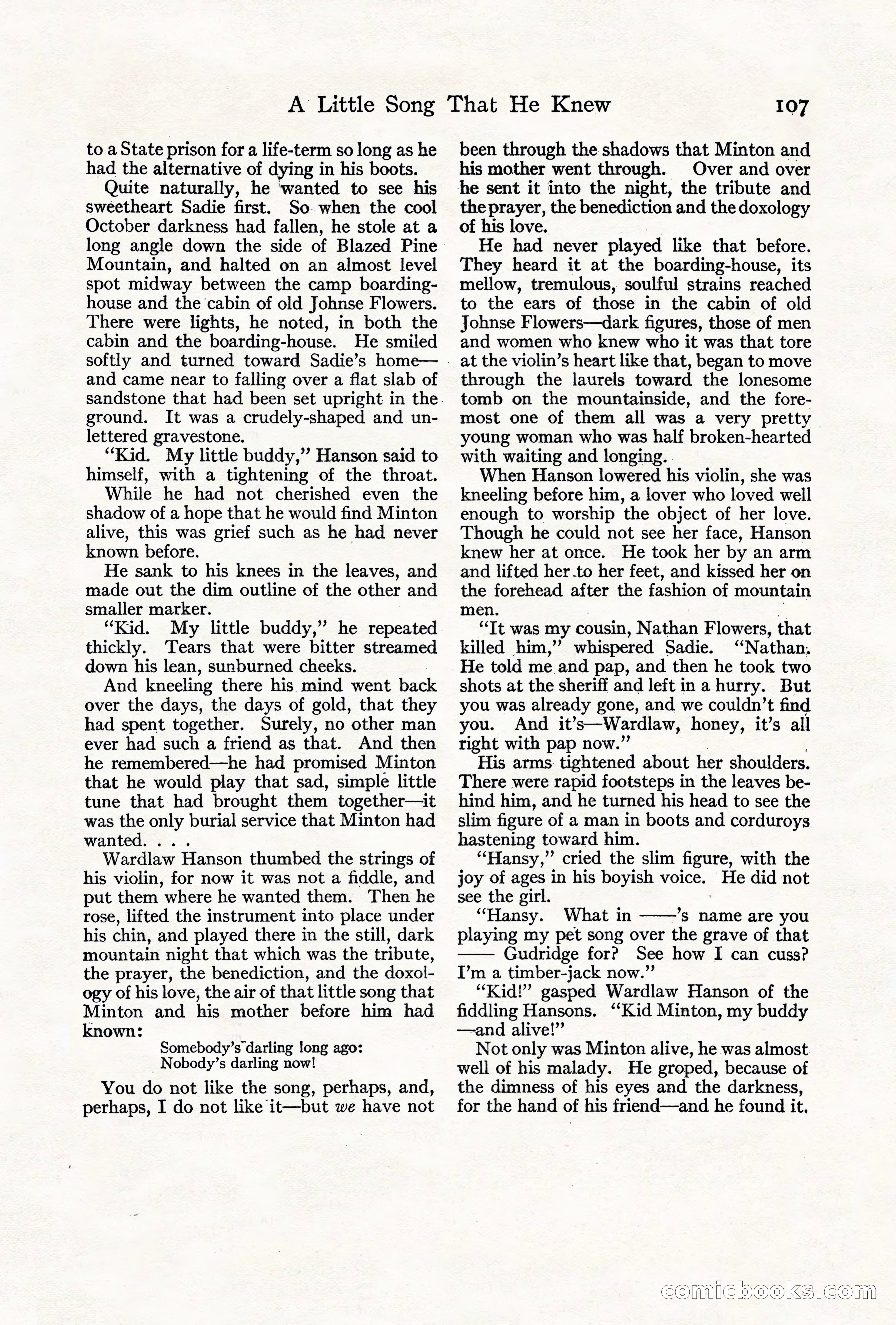 Adventure, August 1917 — page 109 of 196