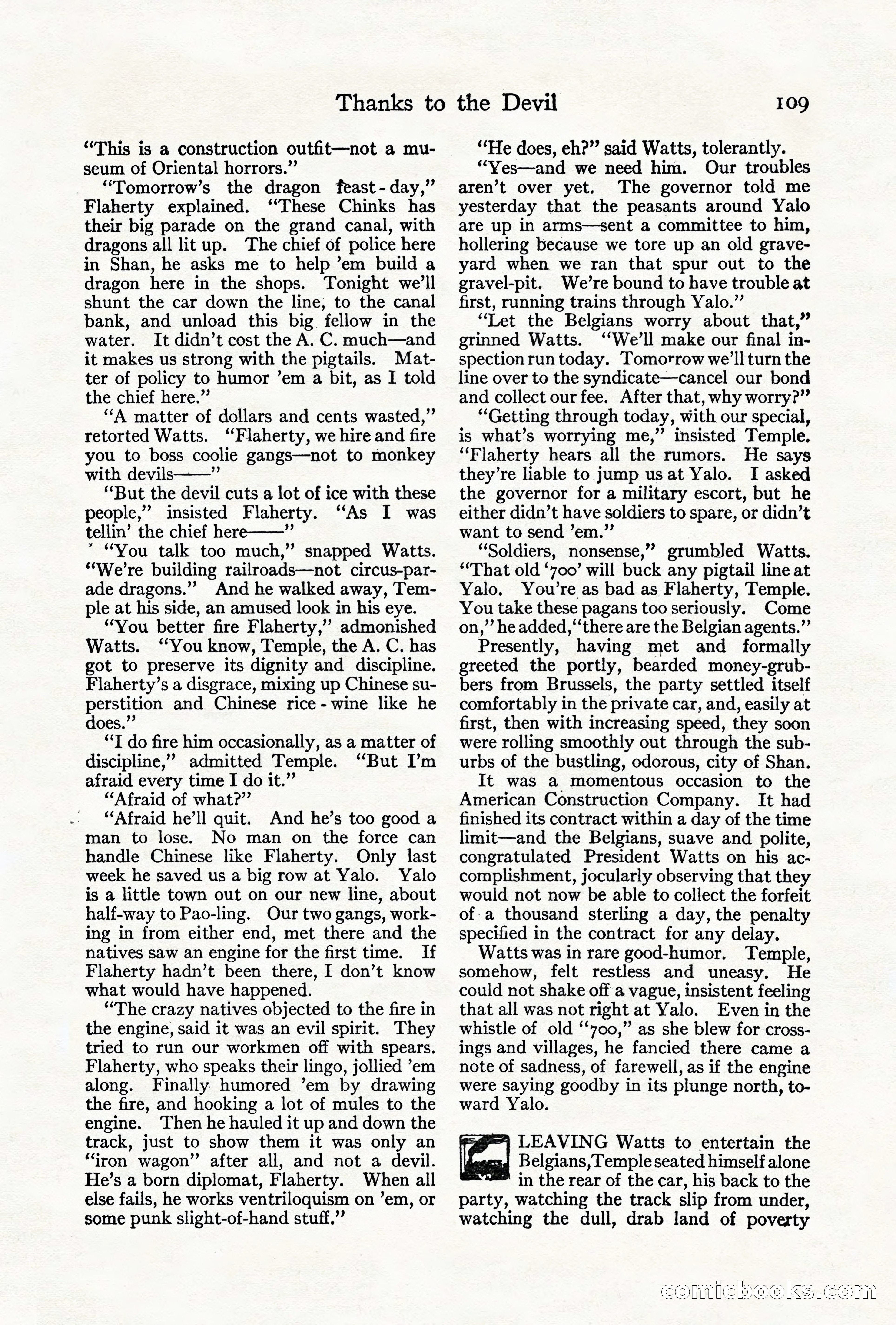 Adventure, August 1917 — page 111 of 196