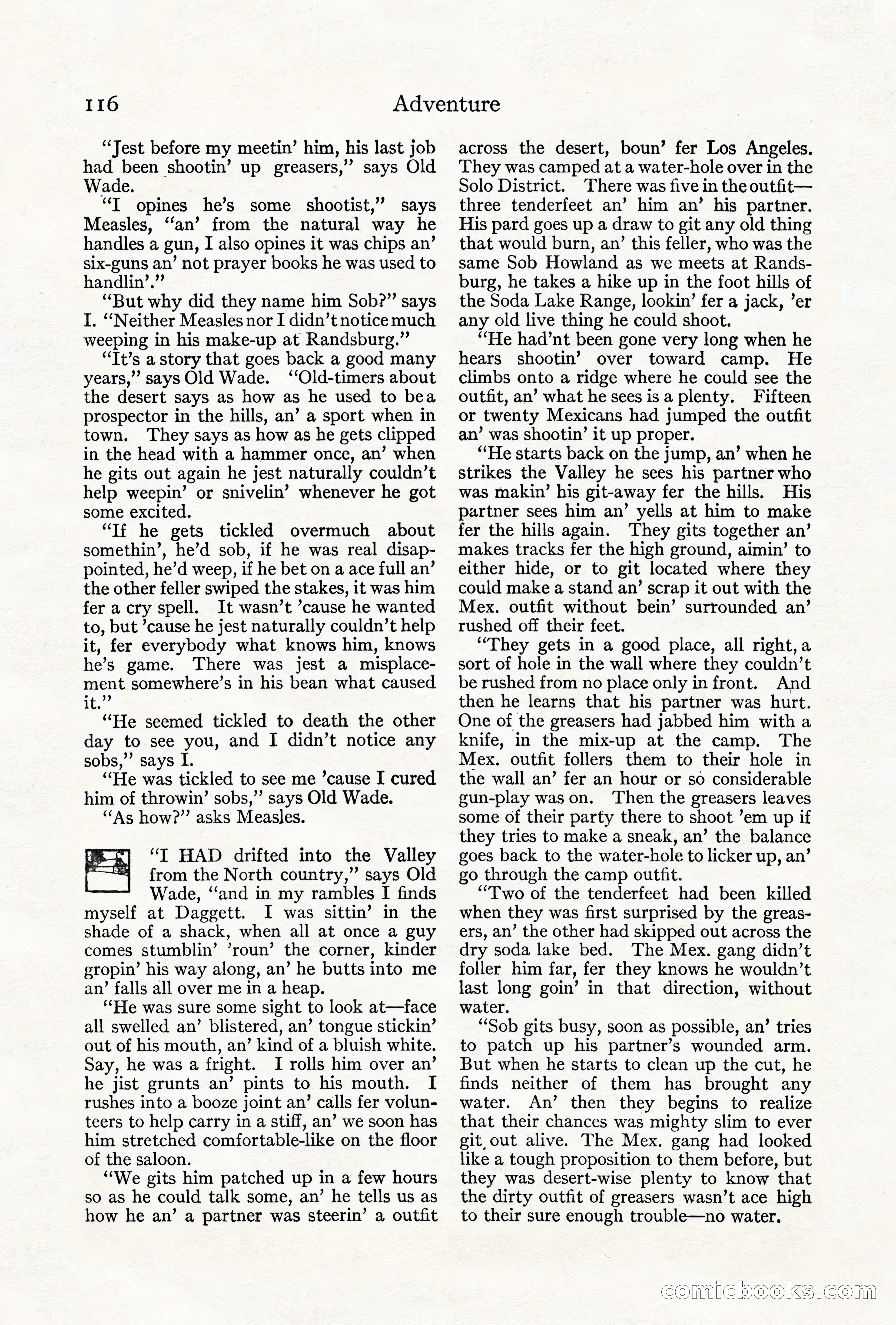Adventure, August 1917 — page 118 of 196