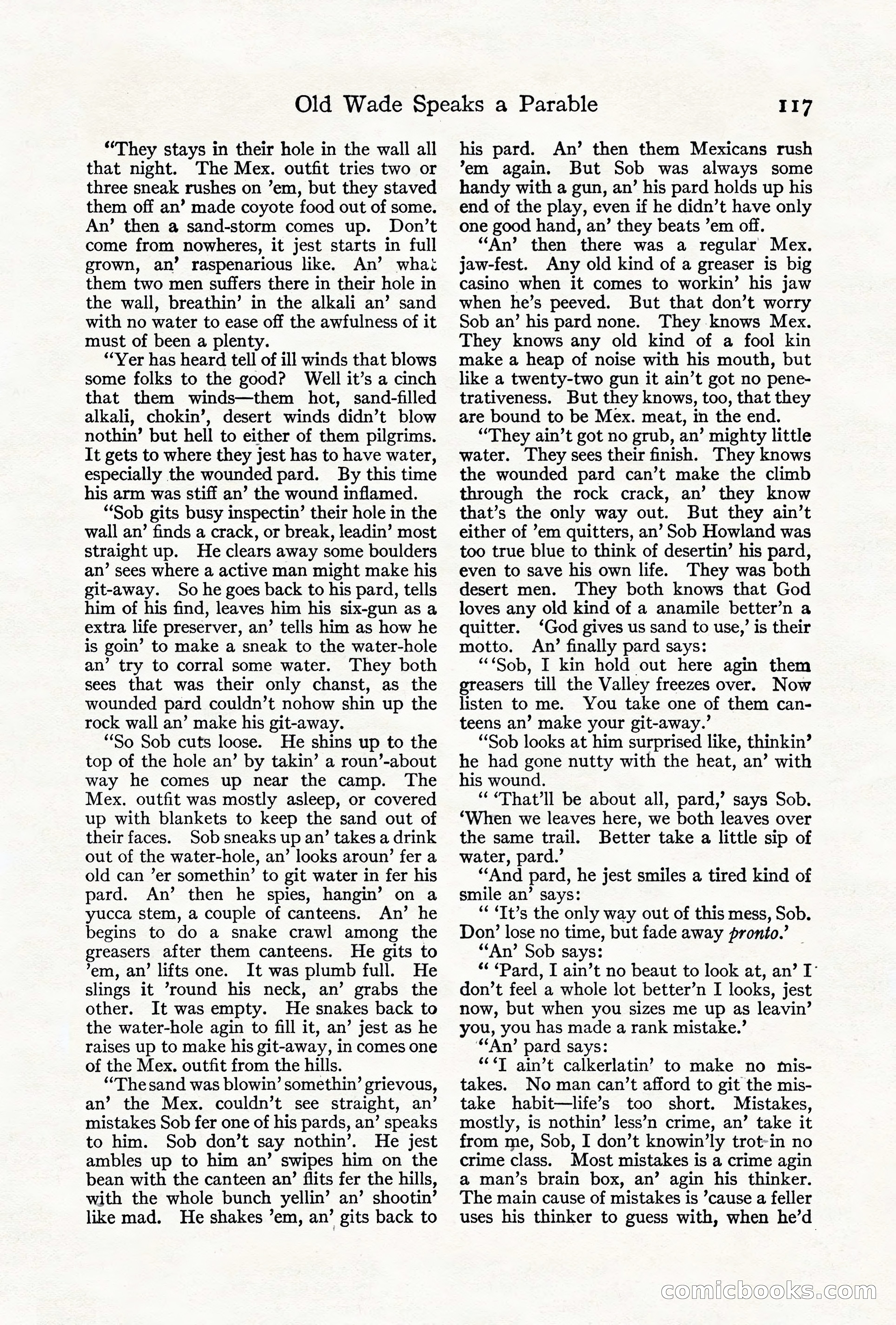 Adventure, August 1917 — page 119 of 196