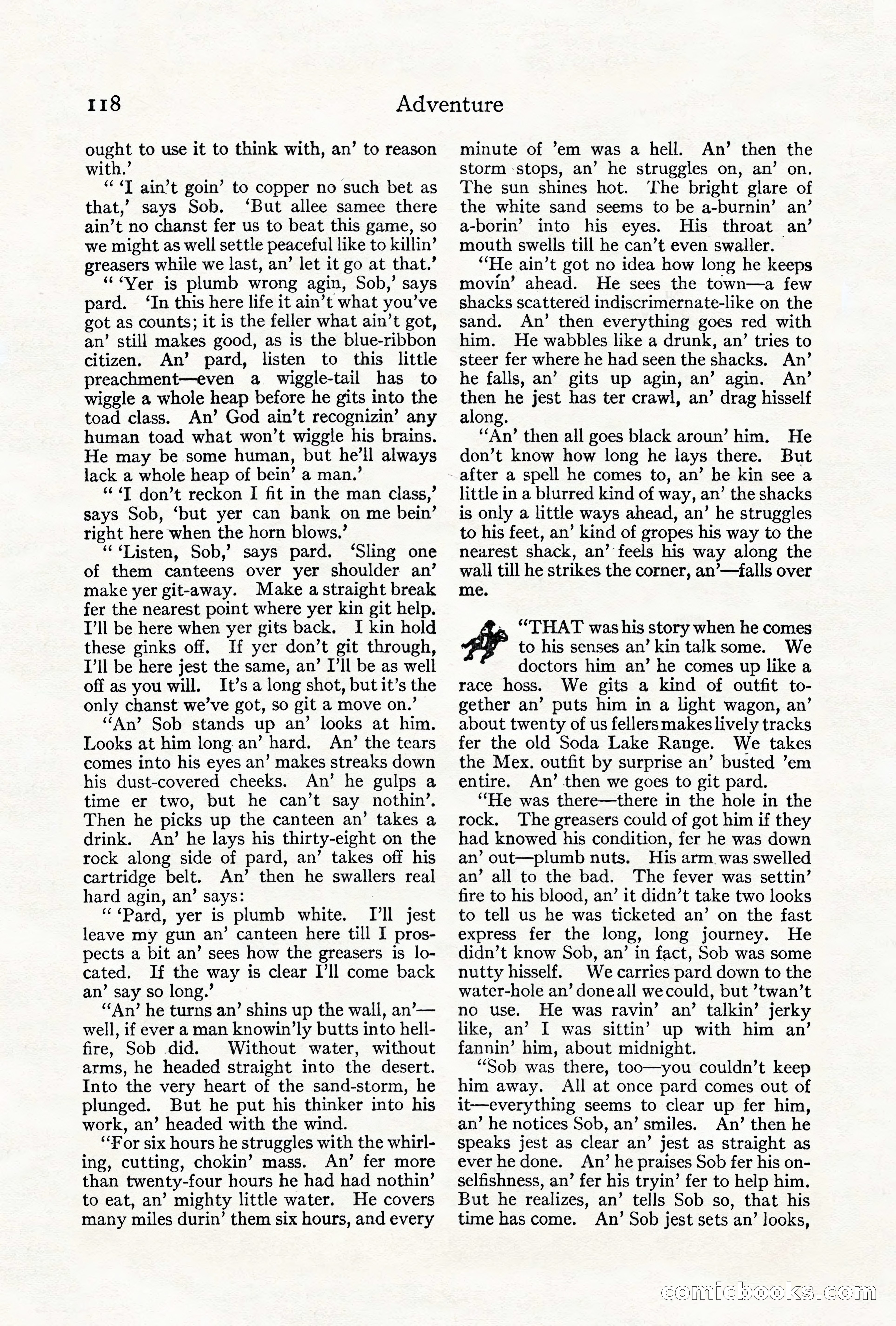 Adventure, August 1917 — page 120 of 196