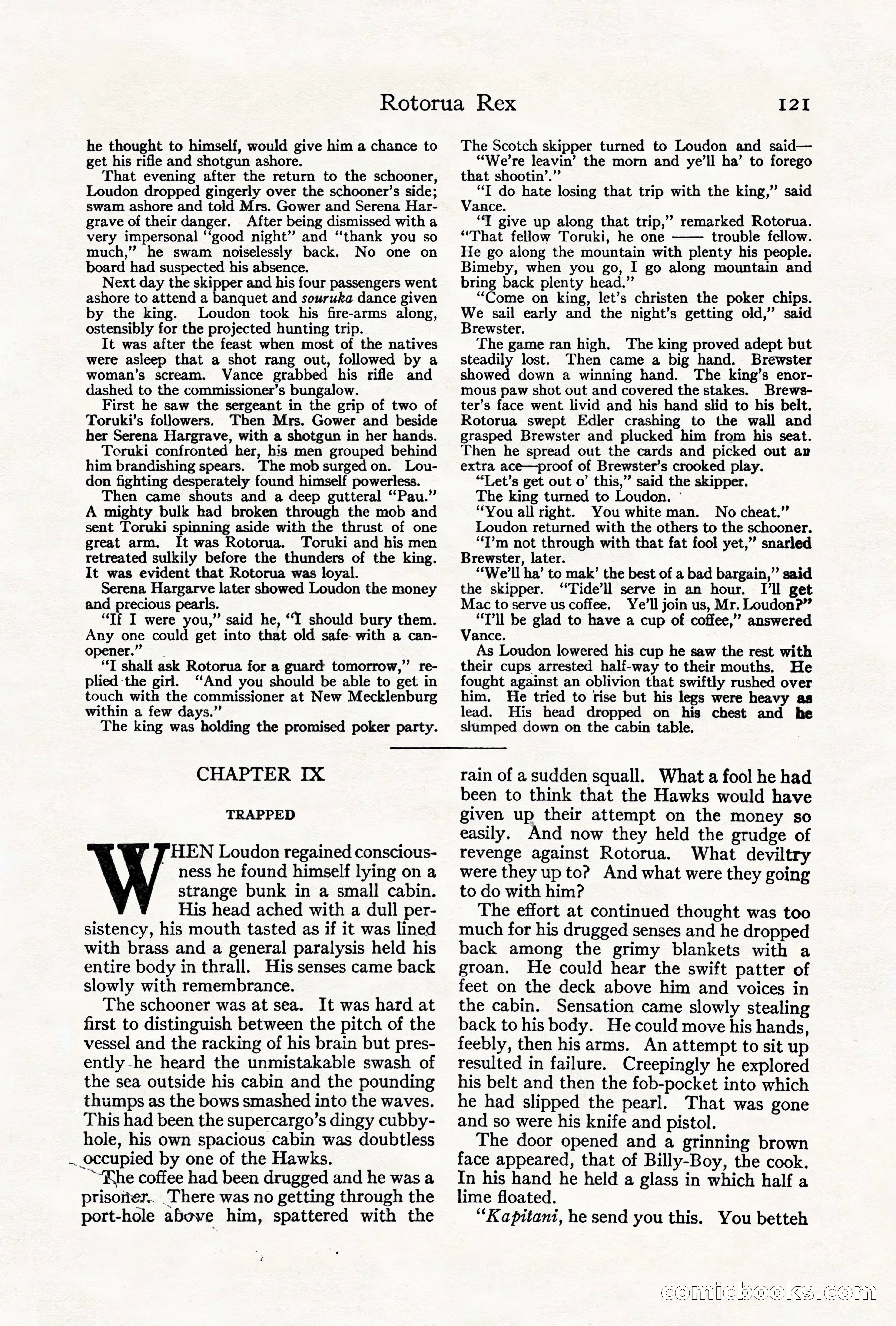 Adventure, August 1917 — page 123 of 196