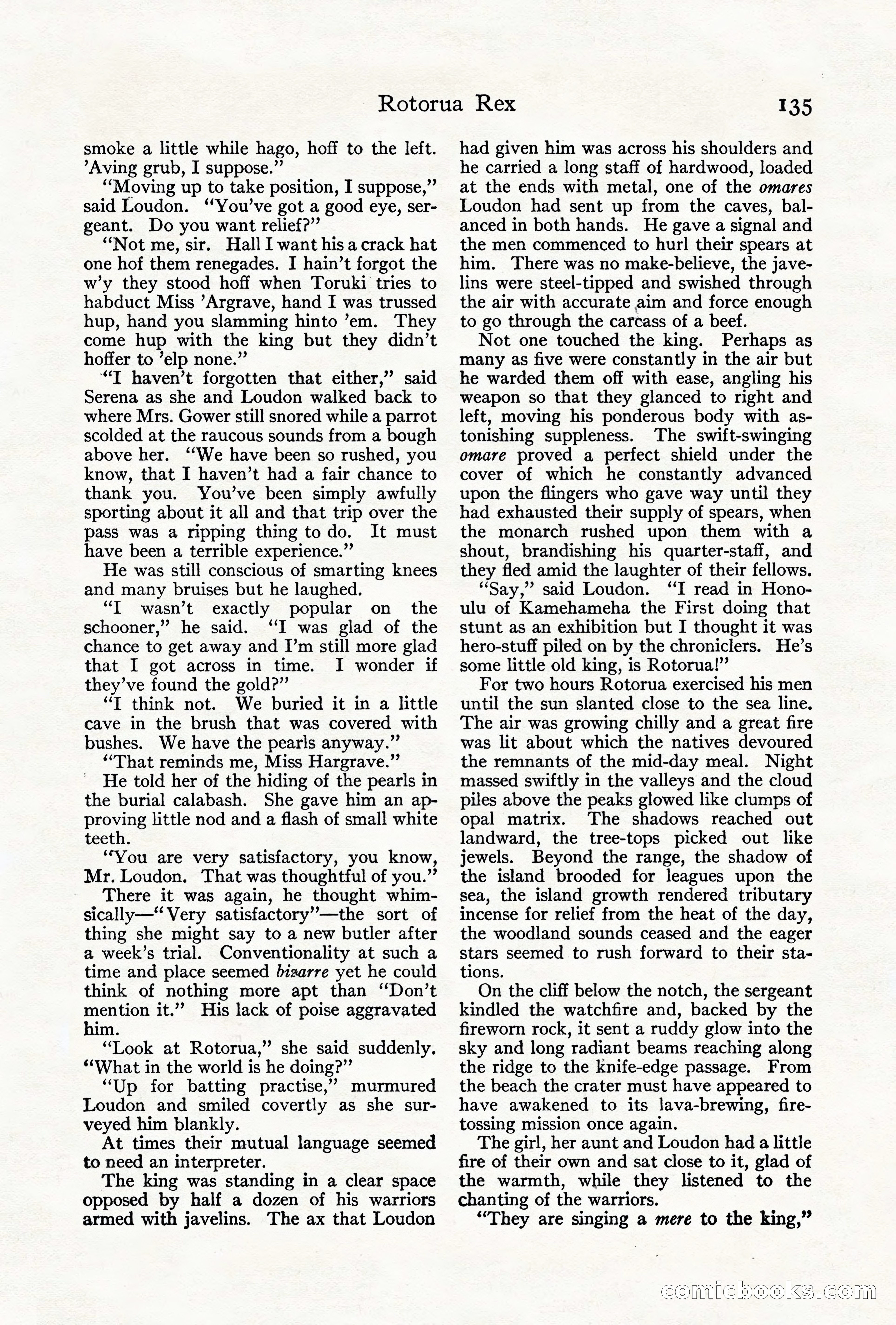 Adventure, August 1917 — page 137 of 196
