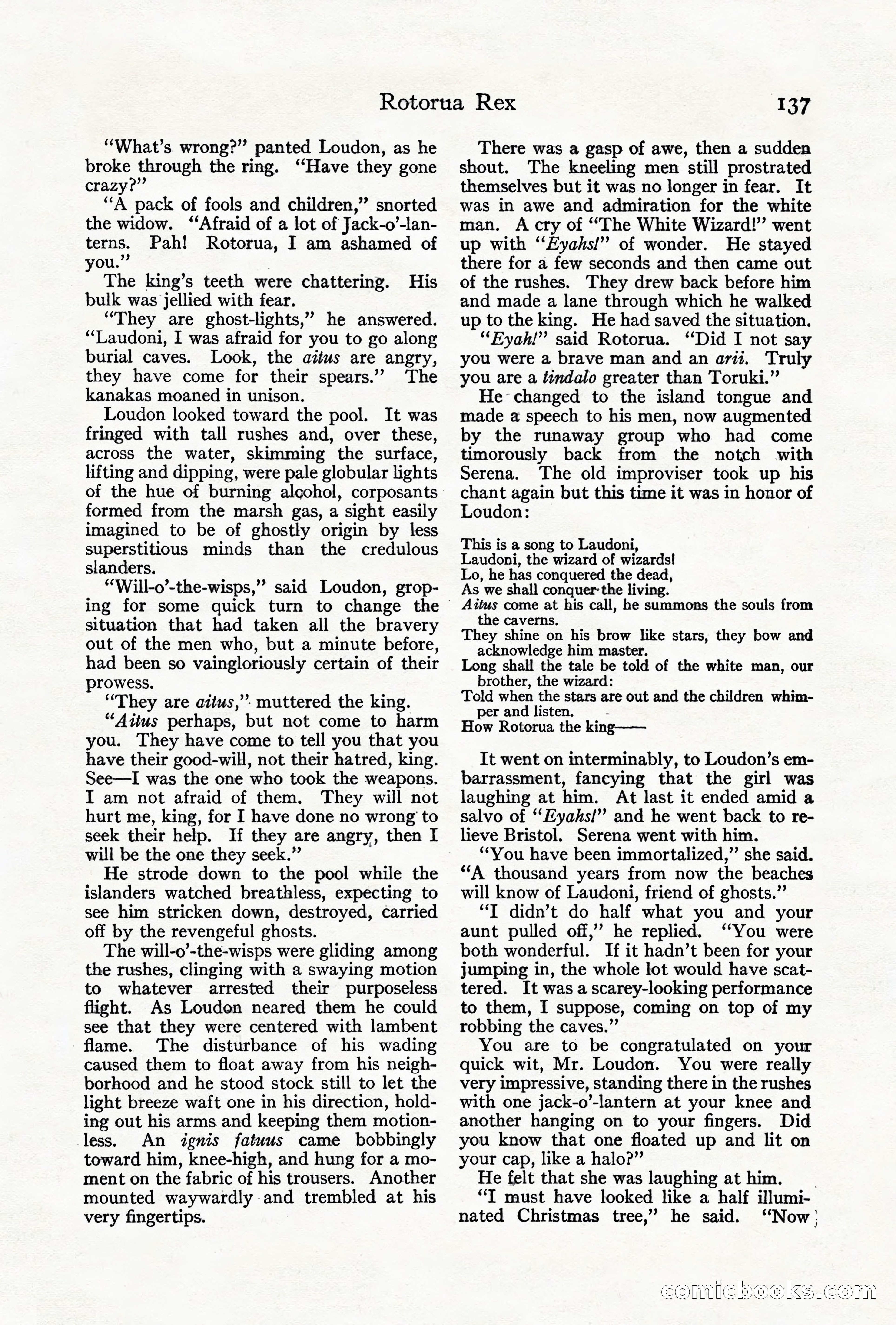 Adventure, August 1917 — page 139 of 196
