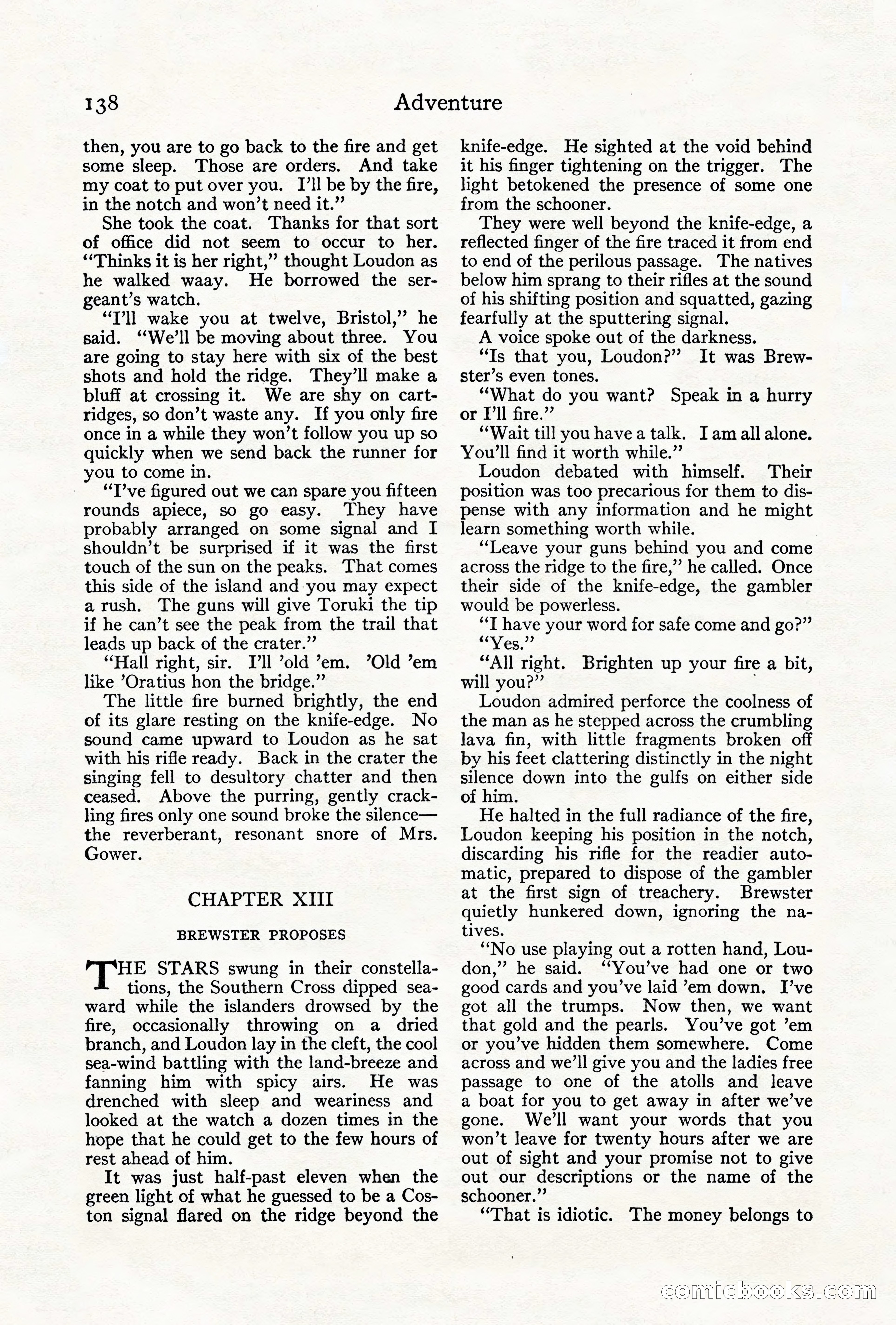 Adventure, August 1917 — page 140 of 196