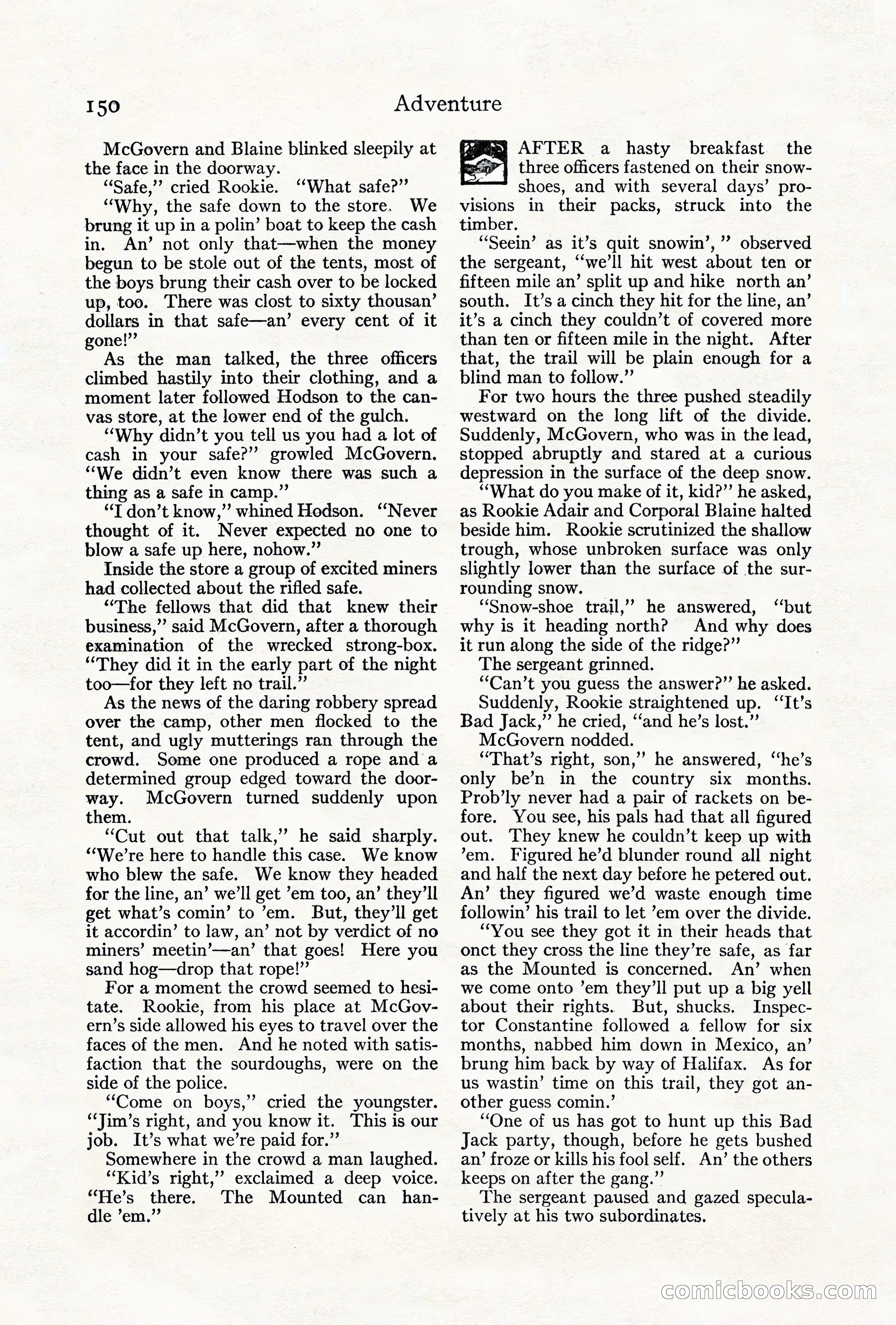 Adventure, August 1917 — page 152 of 196
