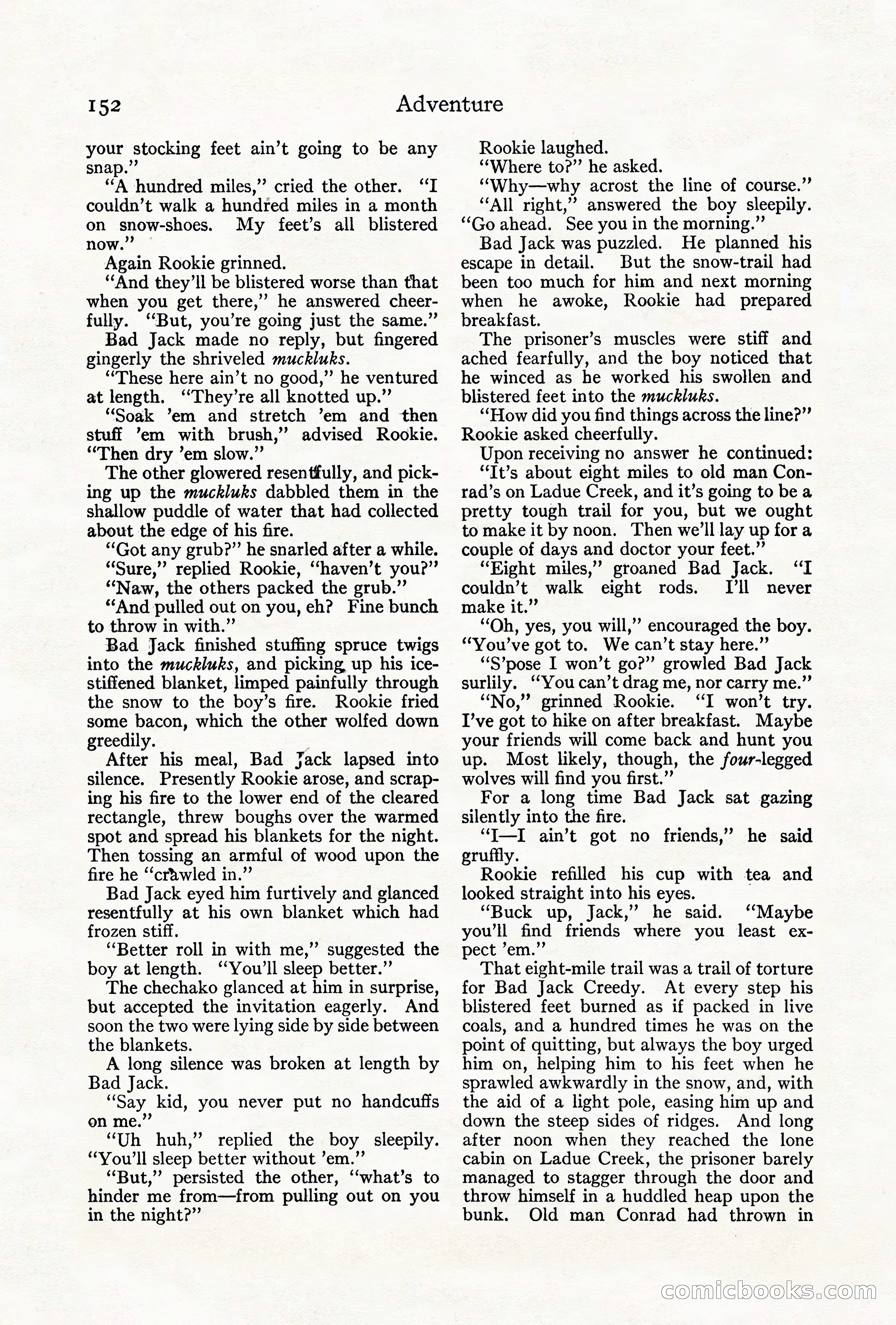 Adventure, August 1917 — page 154 of 196