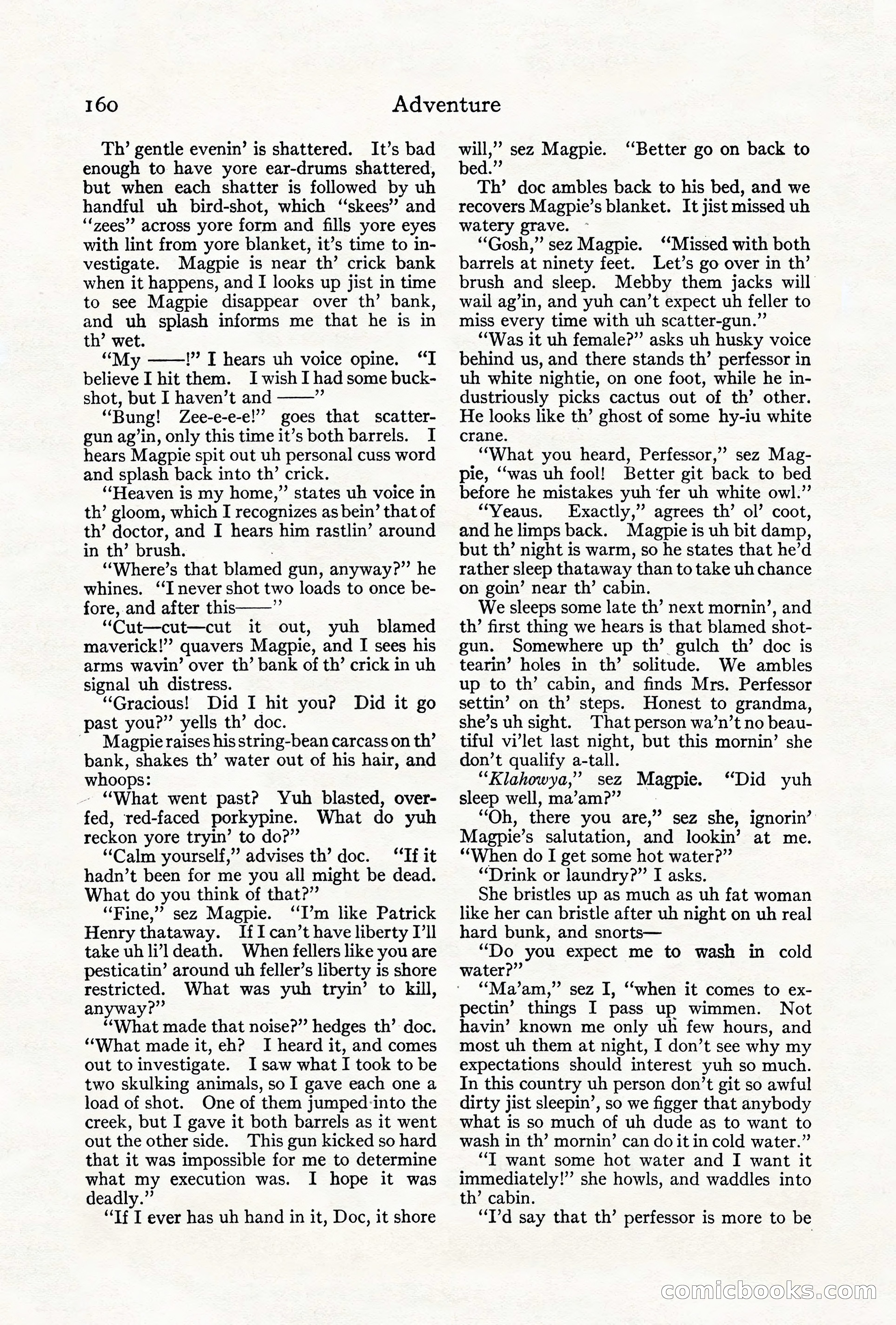 Adventure, August 1917 — page 162 of 196