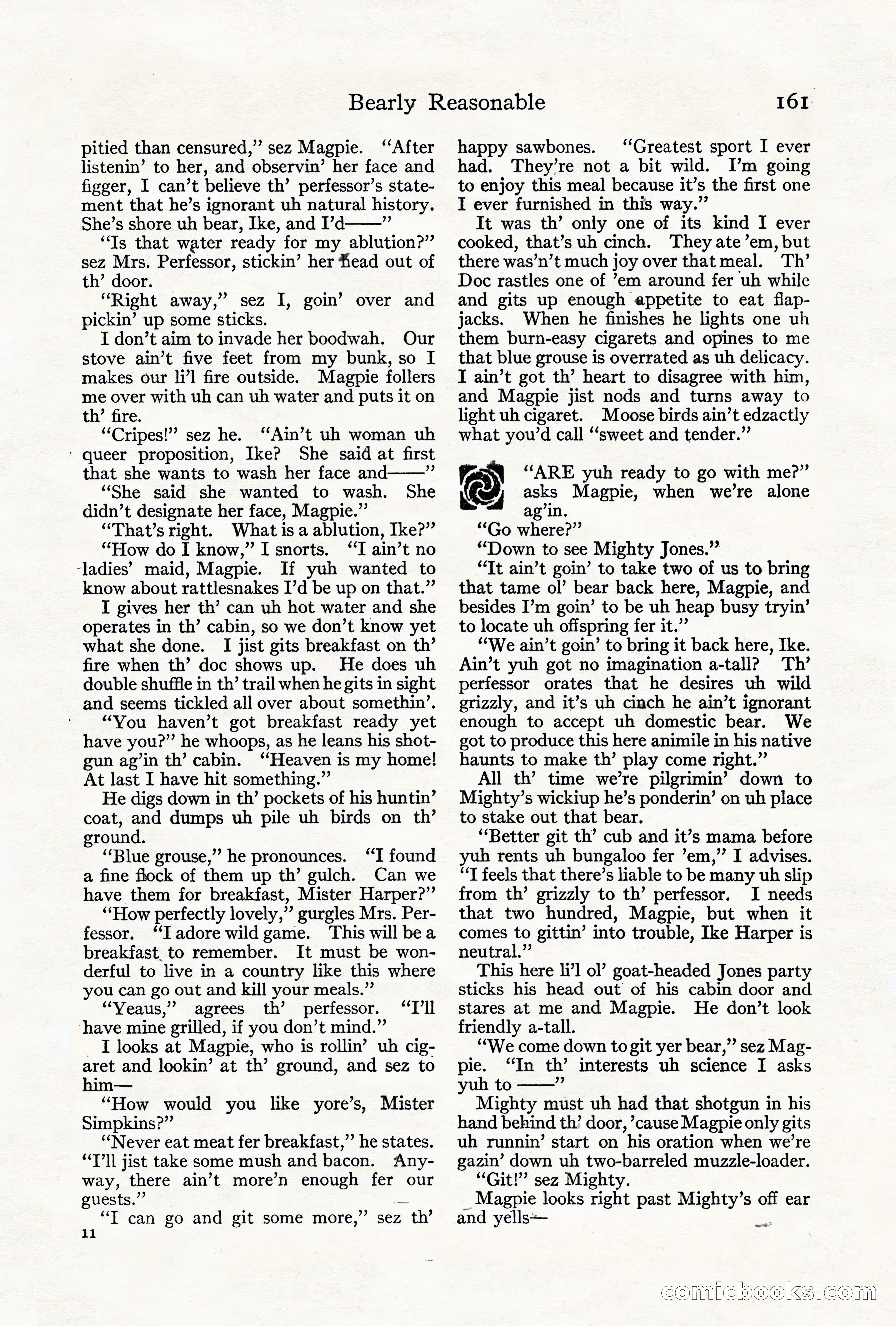 Adventure, August 1917 — page 163 of 196