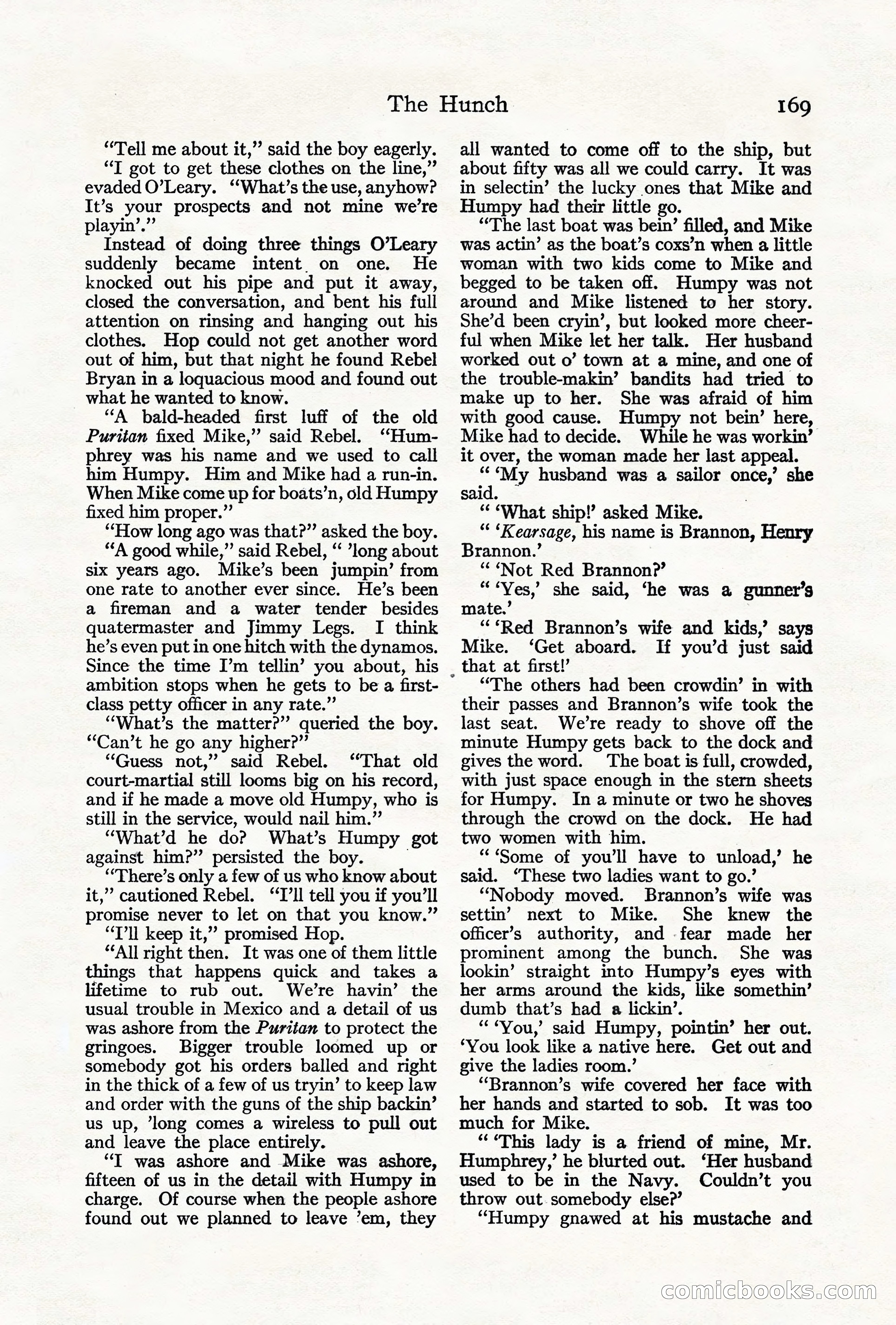 Adventure, August 1917 — page 171 of 196