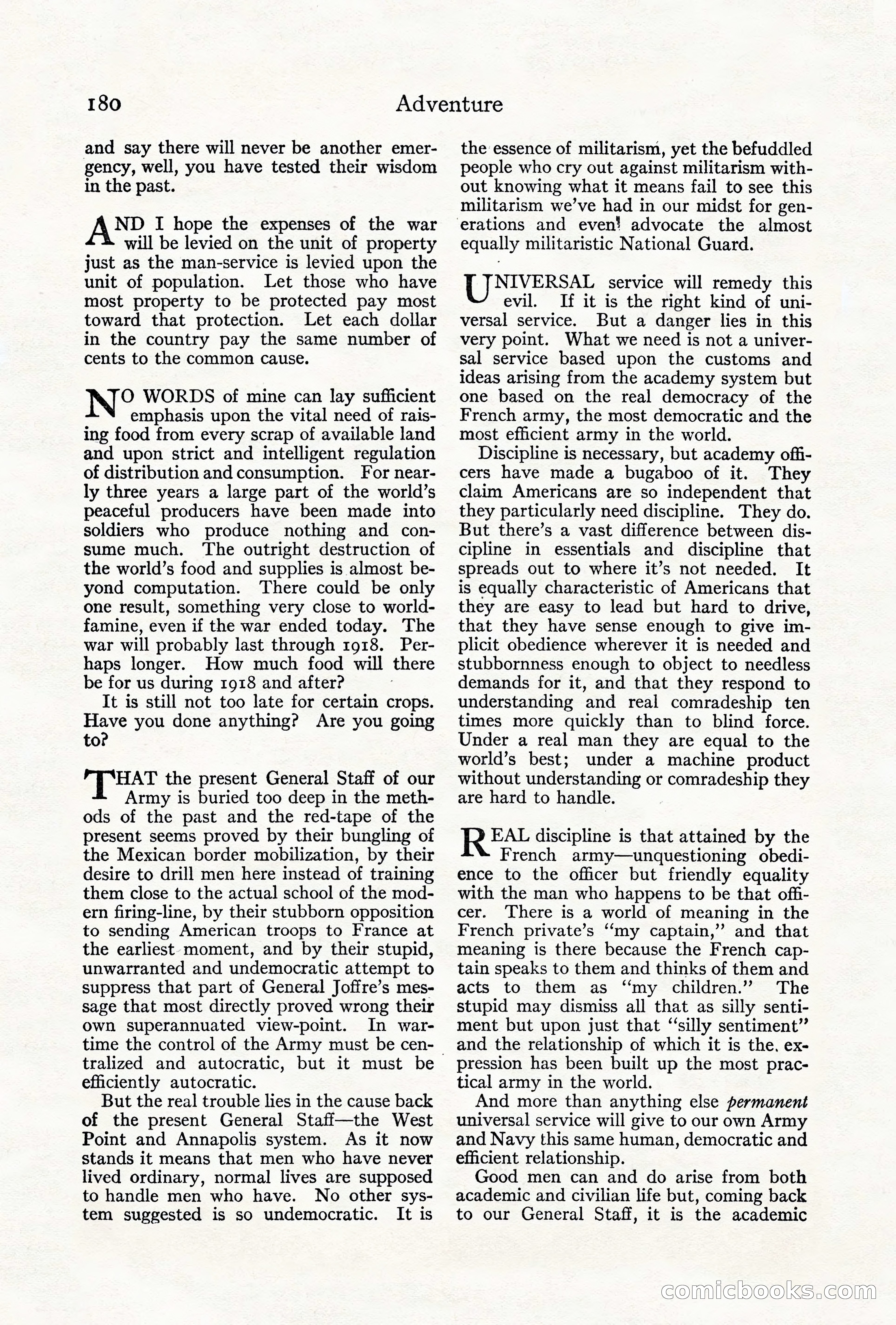 Adventure, August 1917 — page 182 of 196