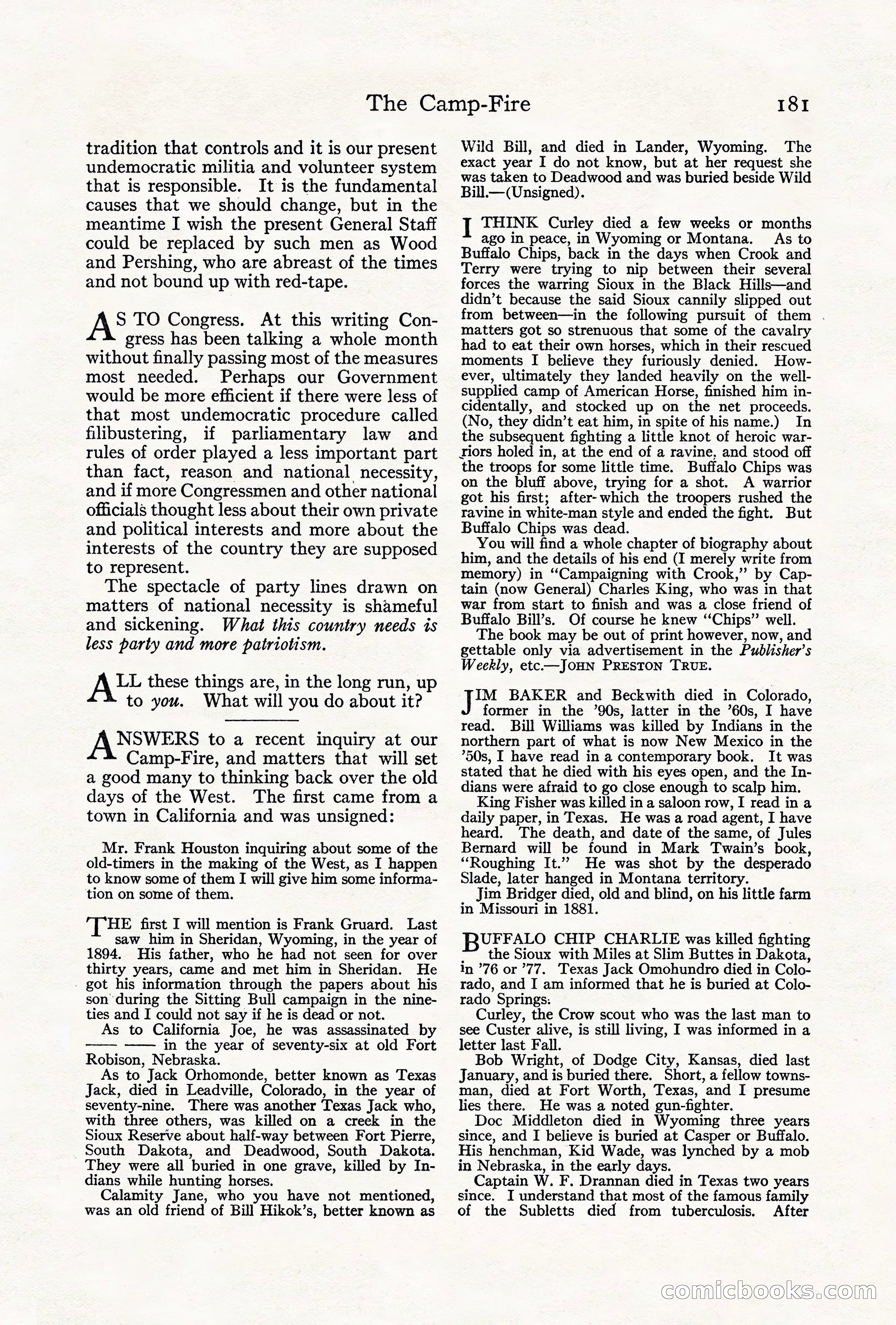 Adventure, August 1917 — page 183 of 196