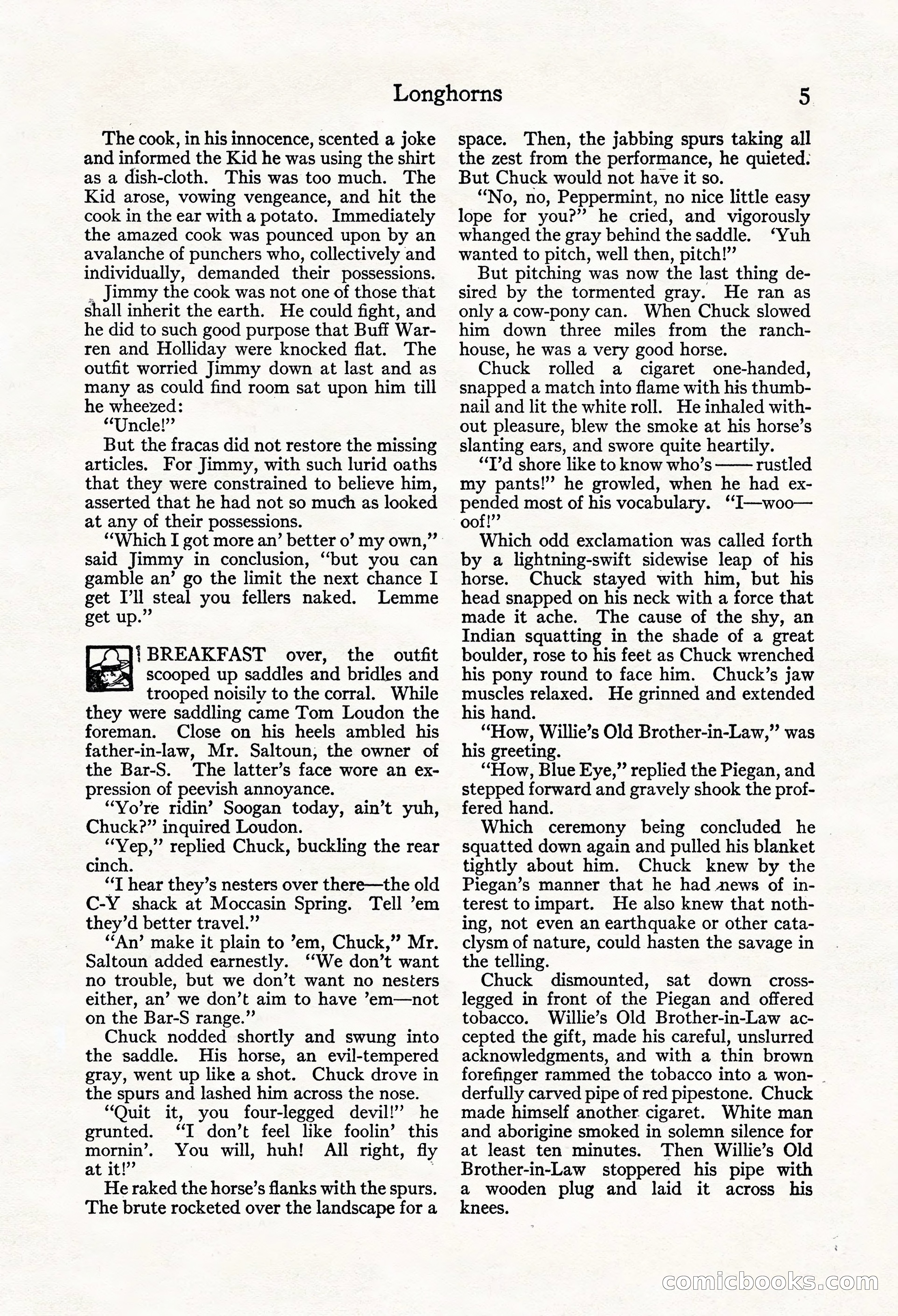 Adventure Magazine, Mid-September 1917 — page 7 of 196
