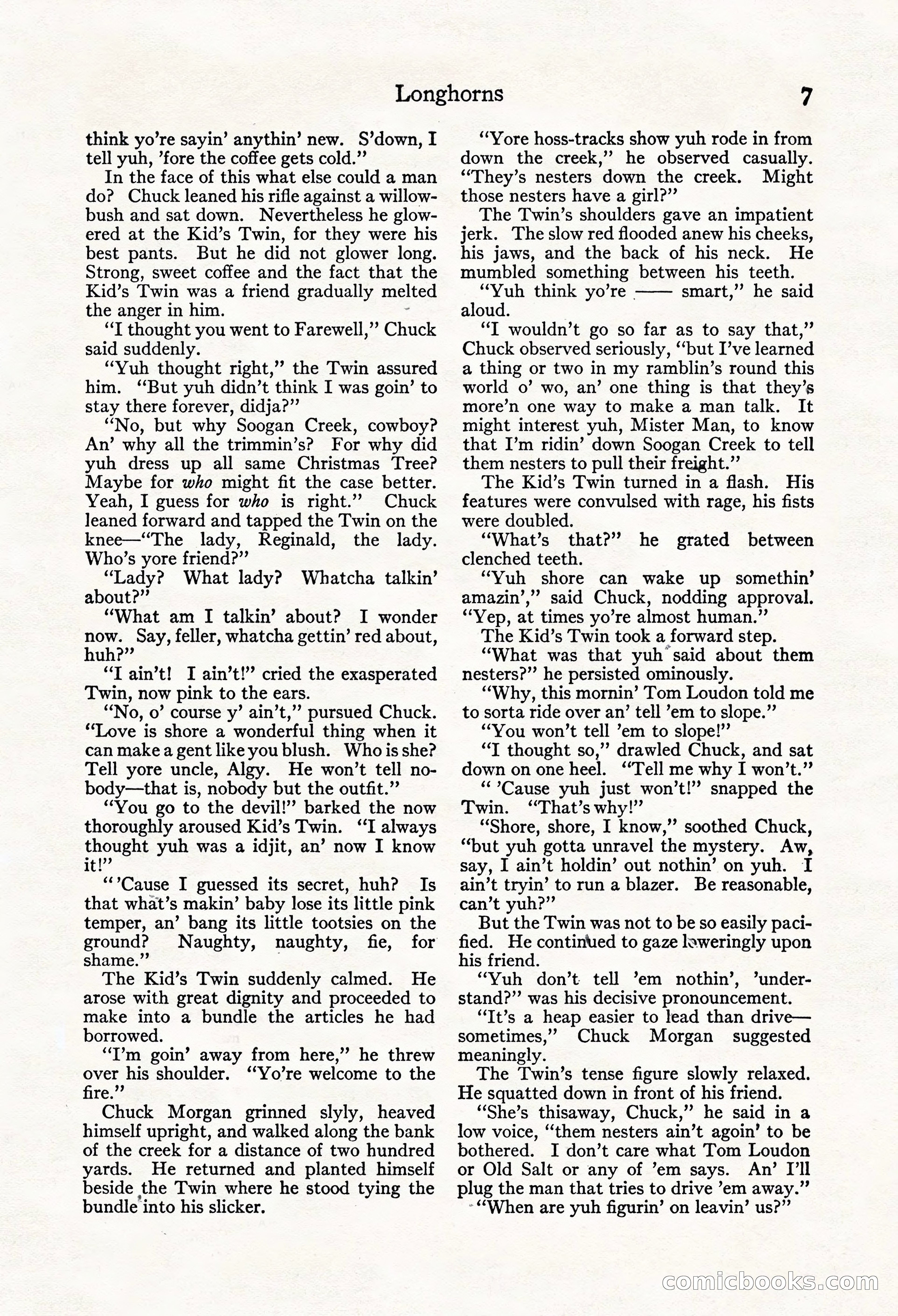 Adventure Magazine, Mid-September 1917 — page 9 of 196