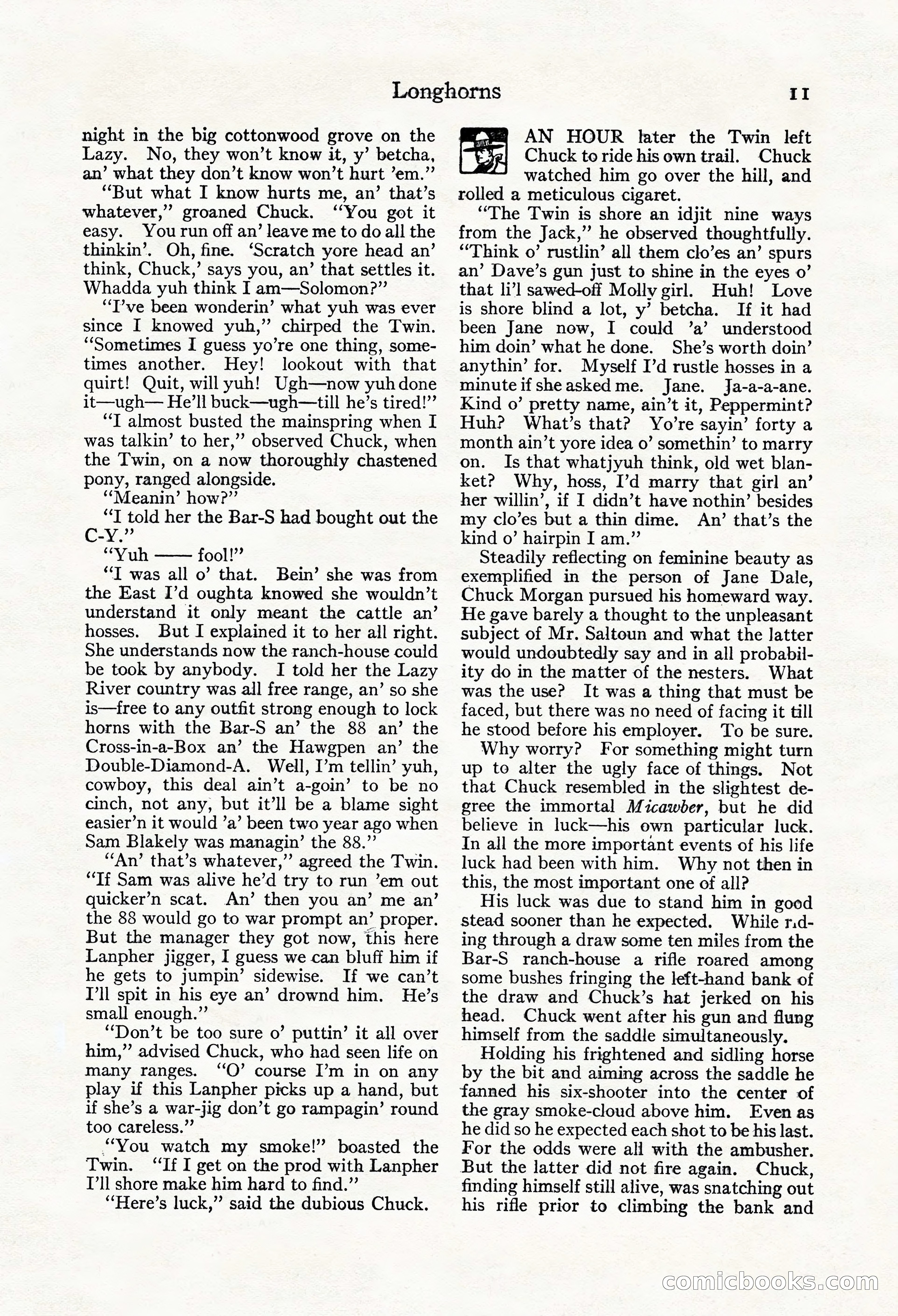 Adventure Magazine, Mid-September 1917 — page 13 of 196