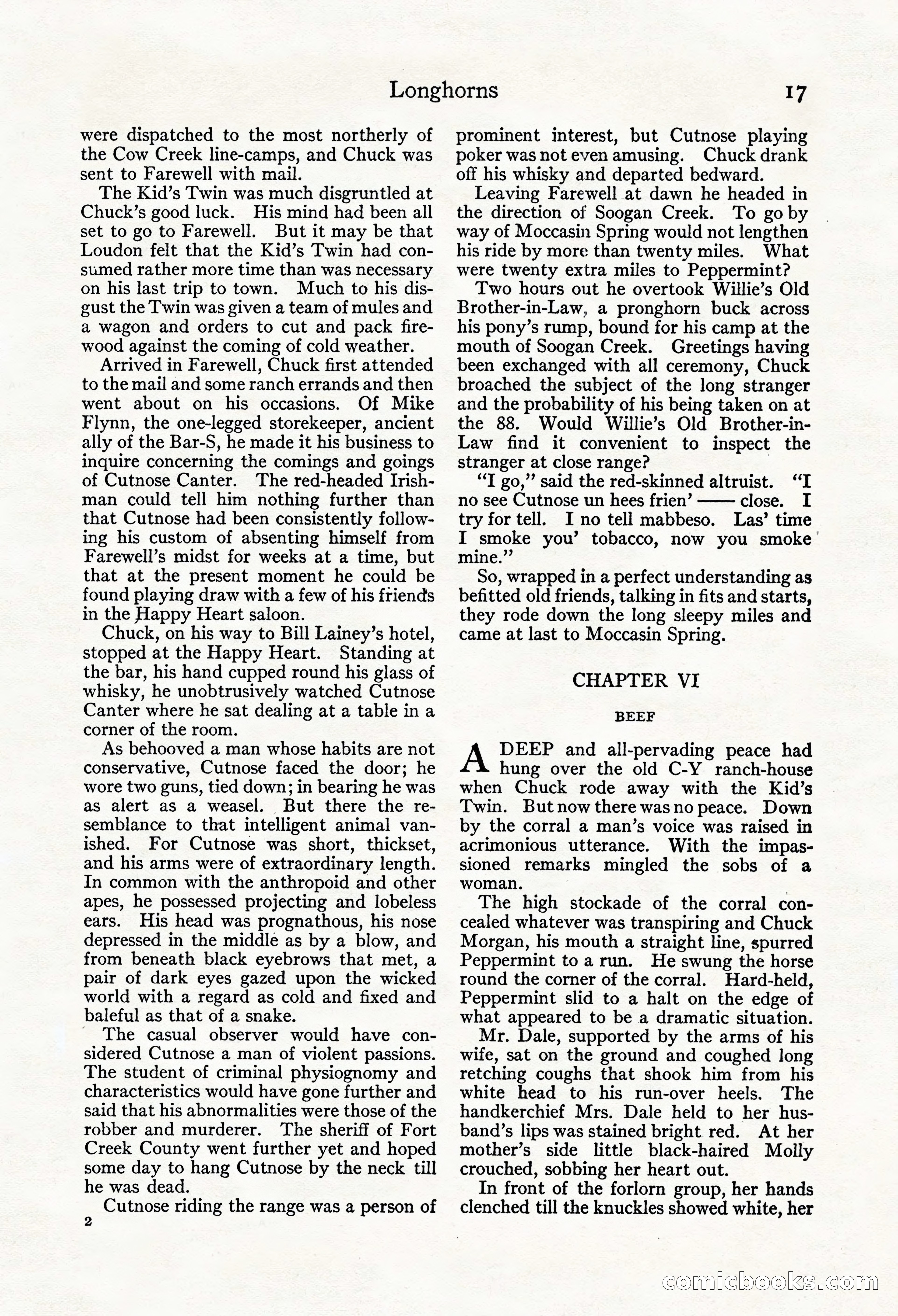 Adventure Magazine, Mid-September 1917 — page 19 of 196