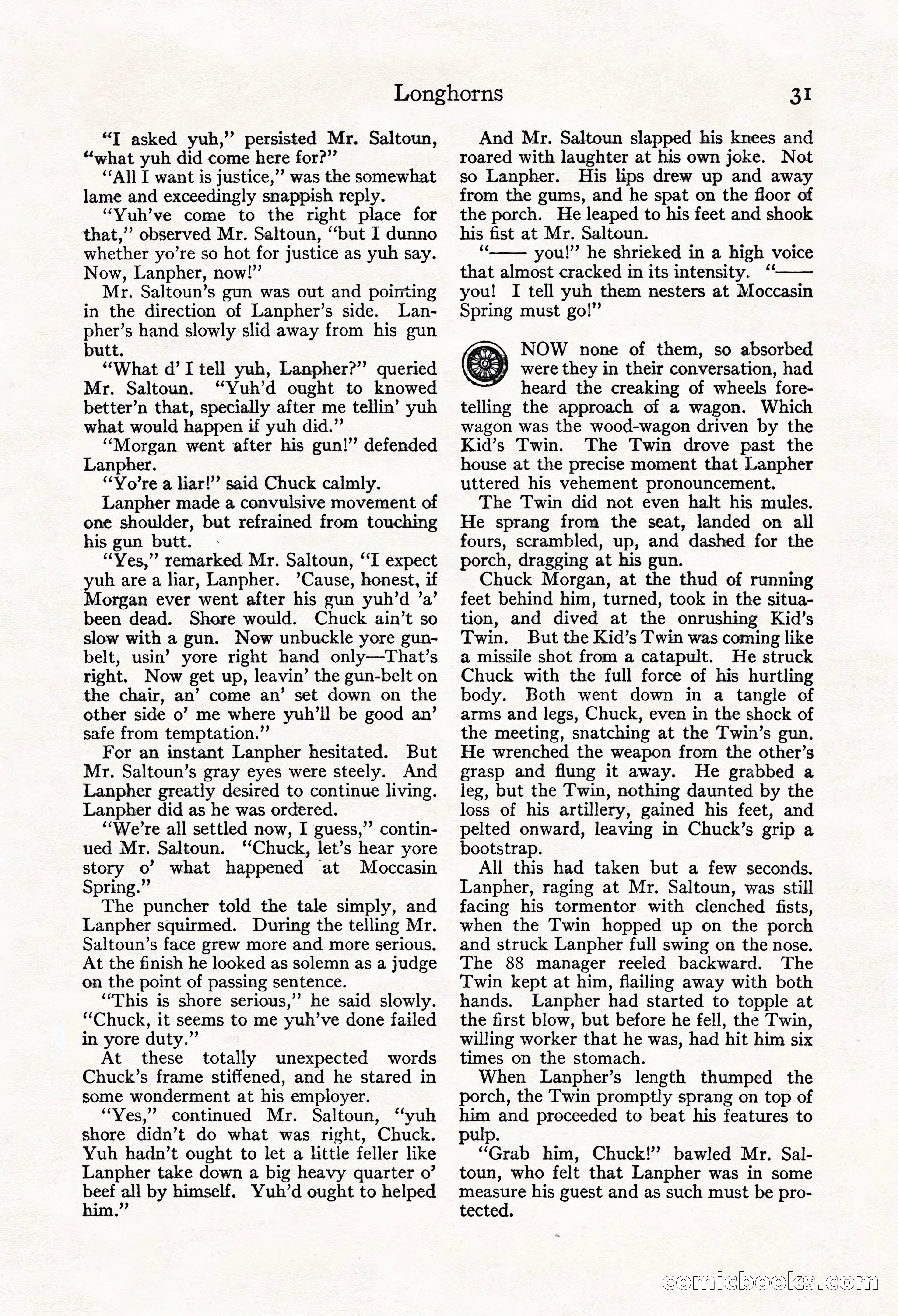 Adventure Magazine, Mid-September 1917 — page 33 of 196