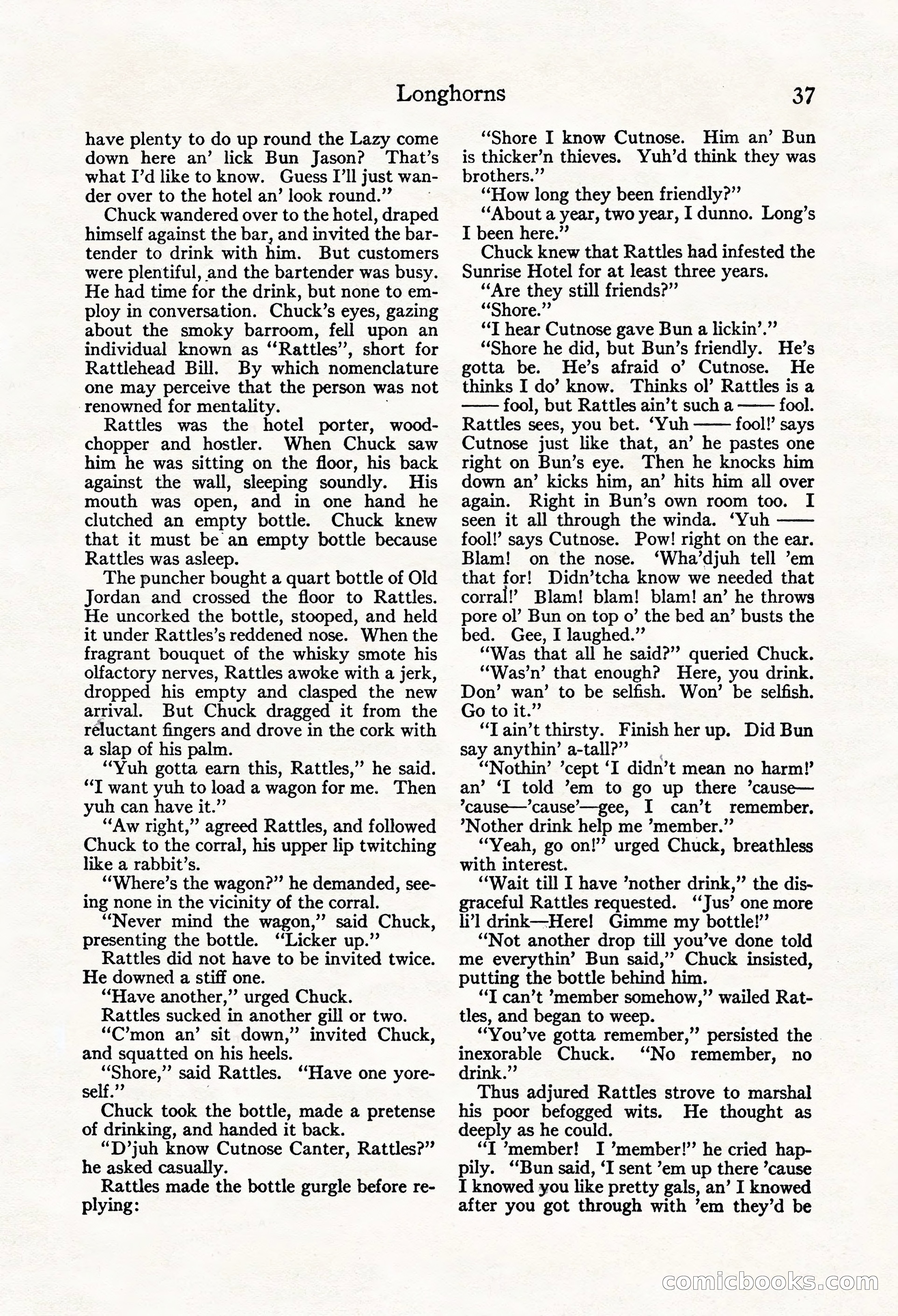Adventure Magazine, Mid-September 1917 — page 39 of 196