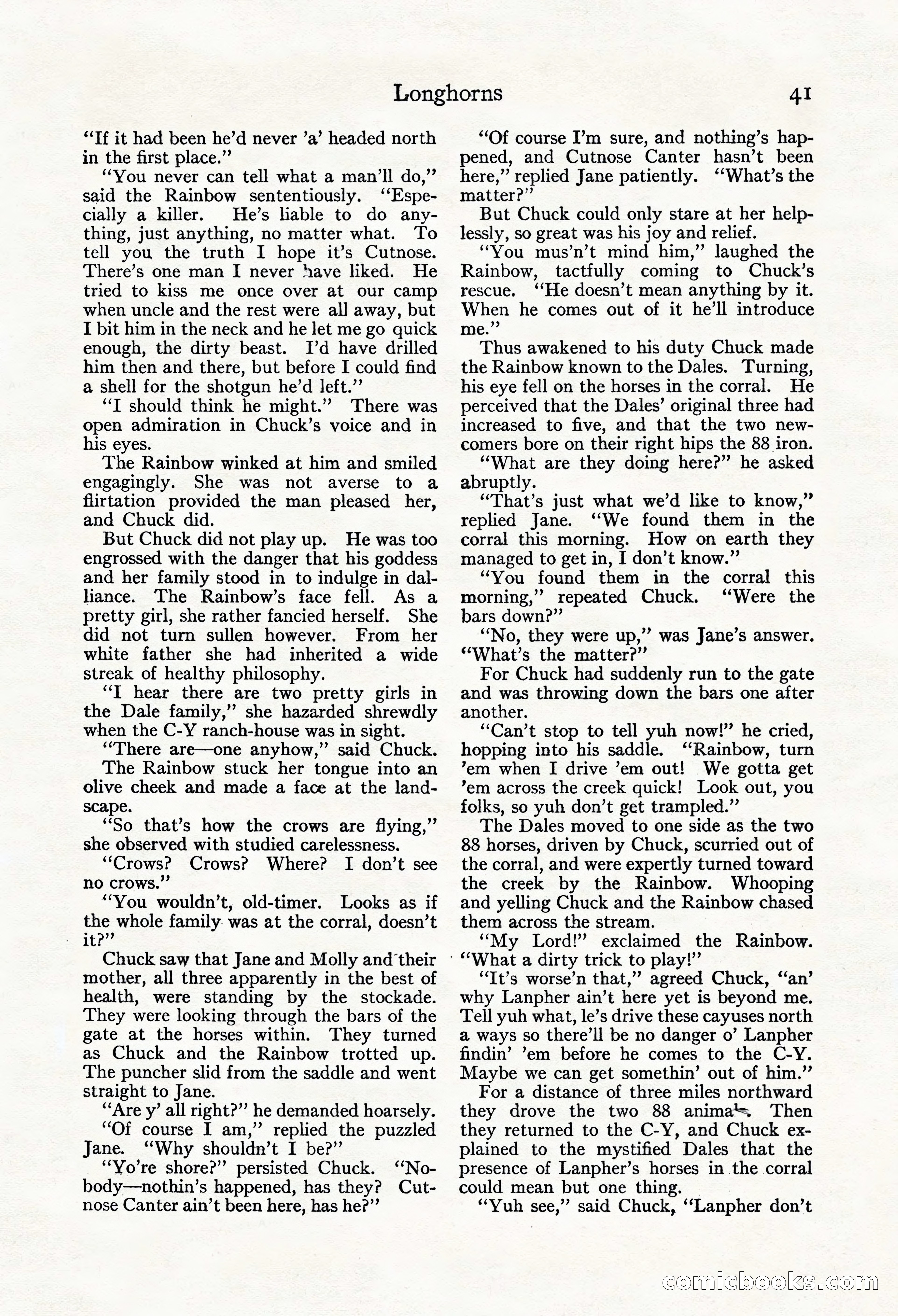 Adventure Magazine, Mid-September 1917 — page 43 of 196