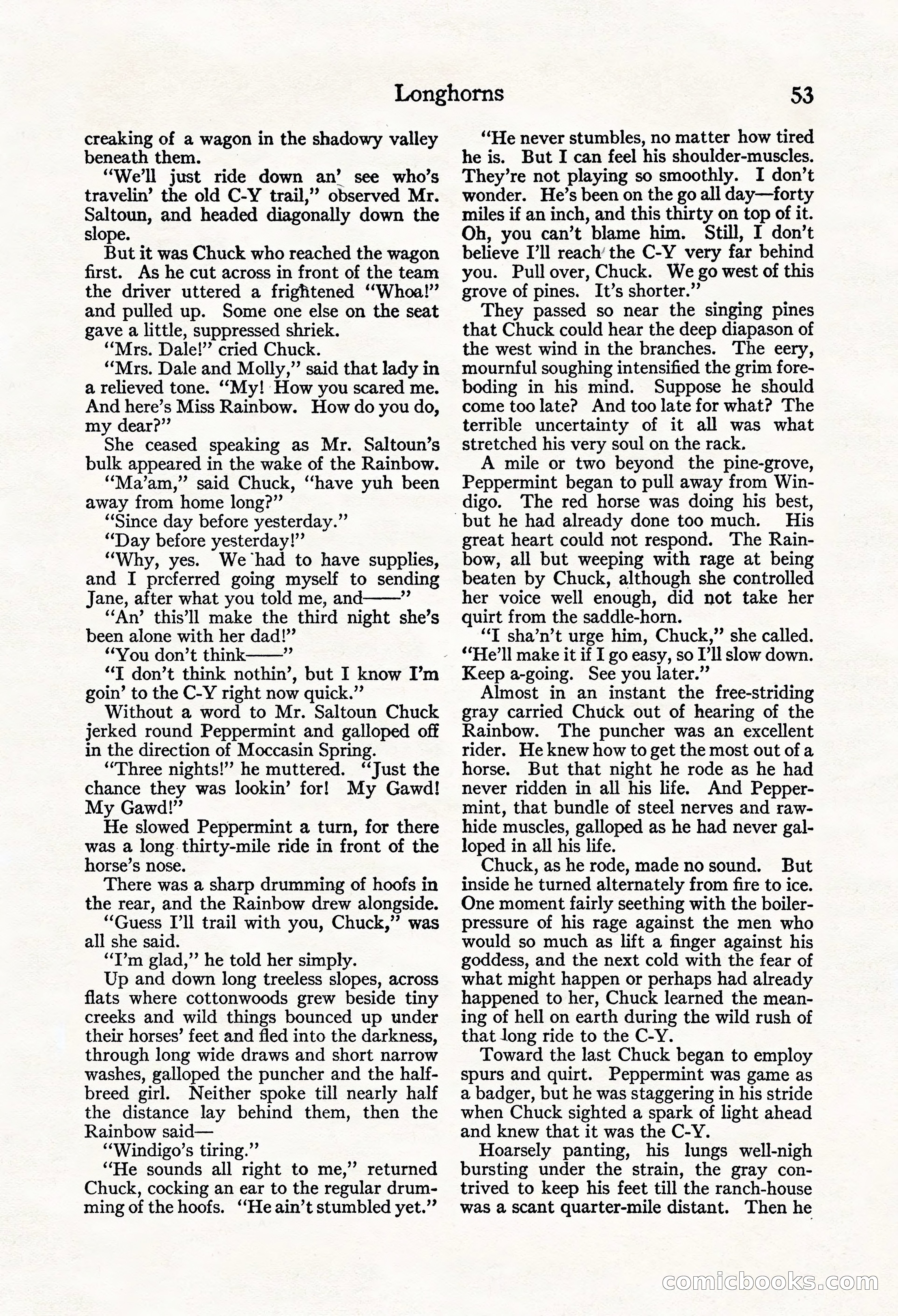 Adventure Magazine, Mid-September 1917 — page 55 of 196