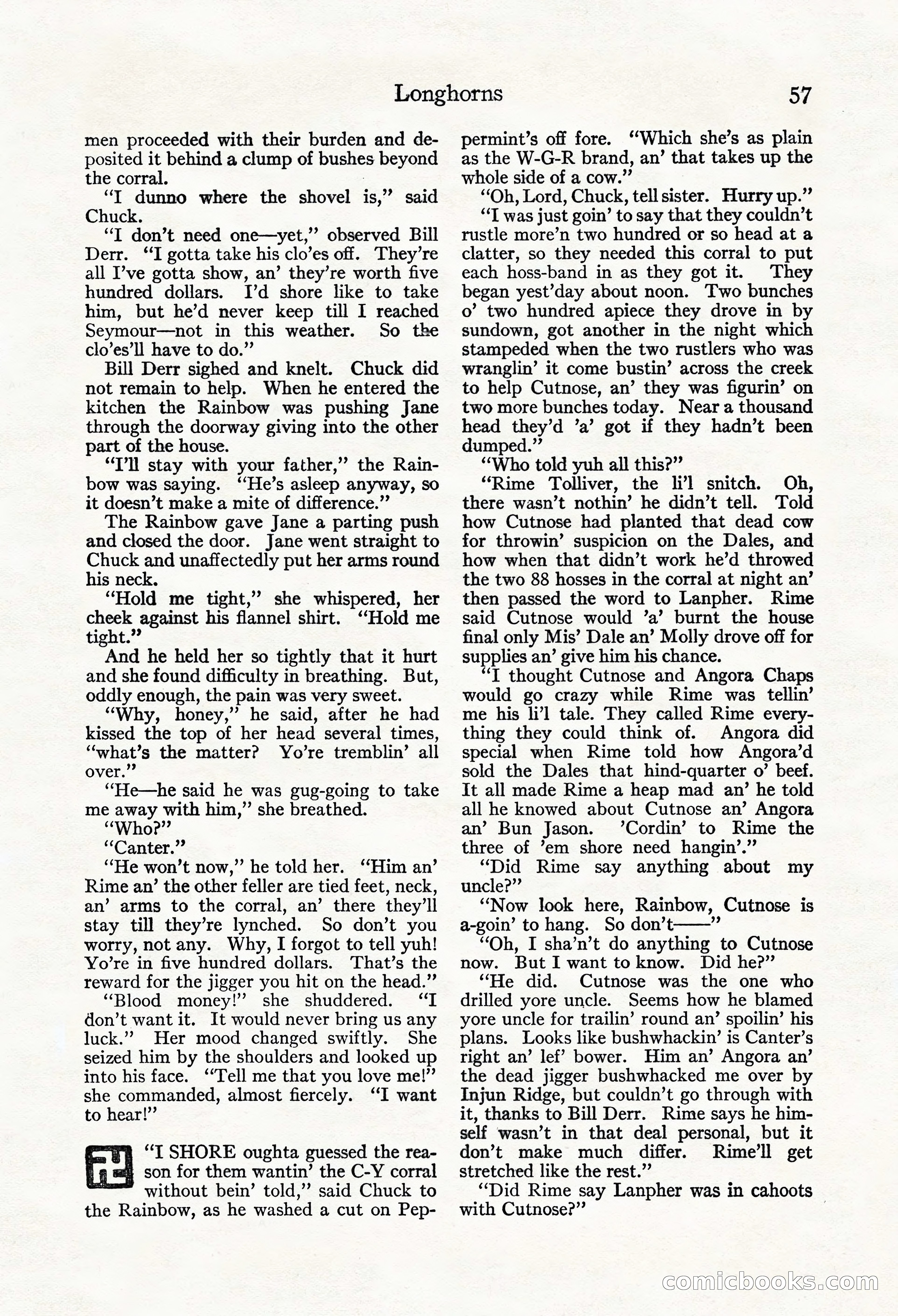 Adventure Magazine, Mid-September 1917 — page 59 of 196