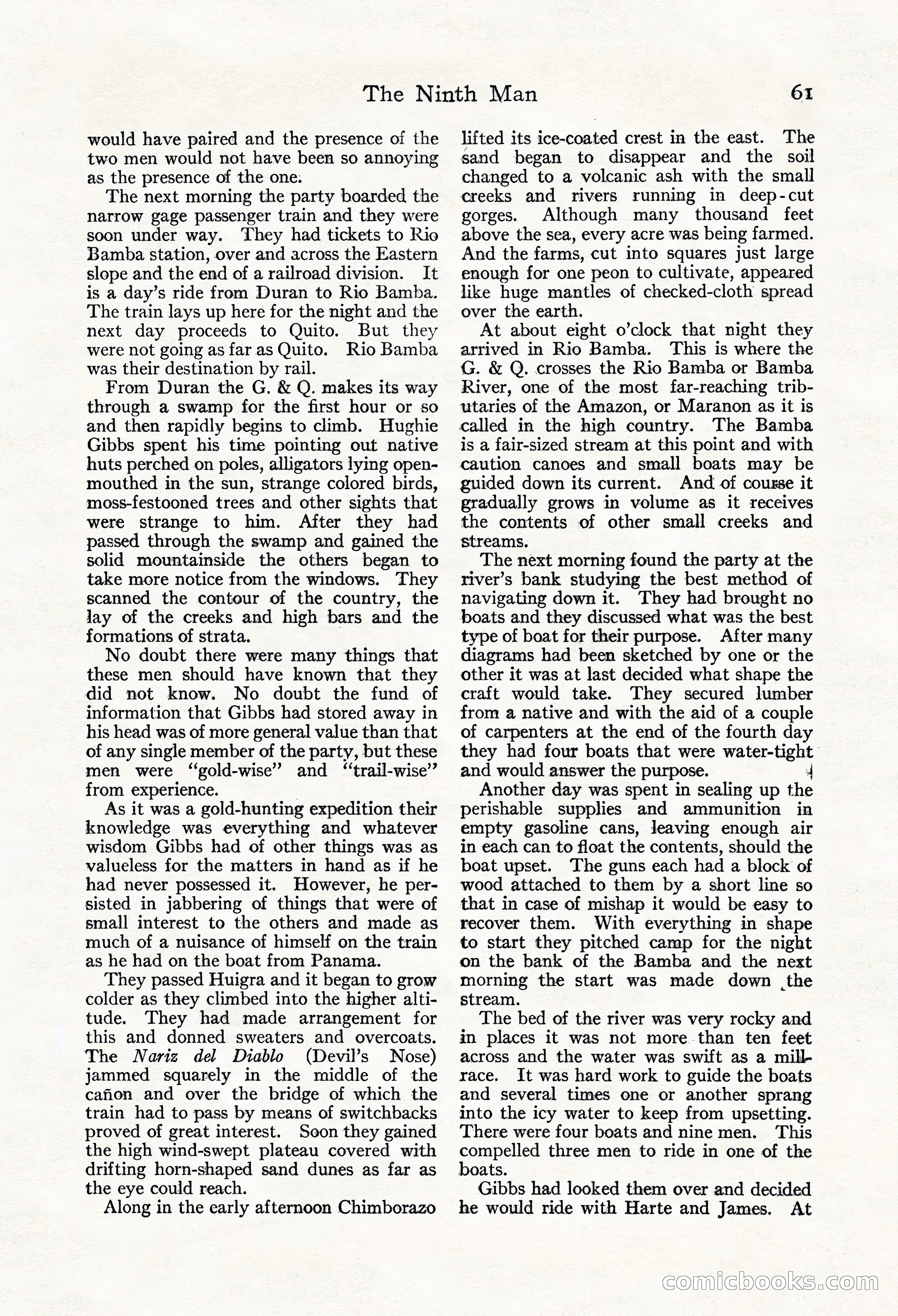 Adventure Magazine, Mid-September 1917 — page 63 of 196