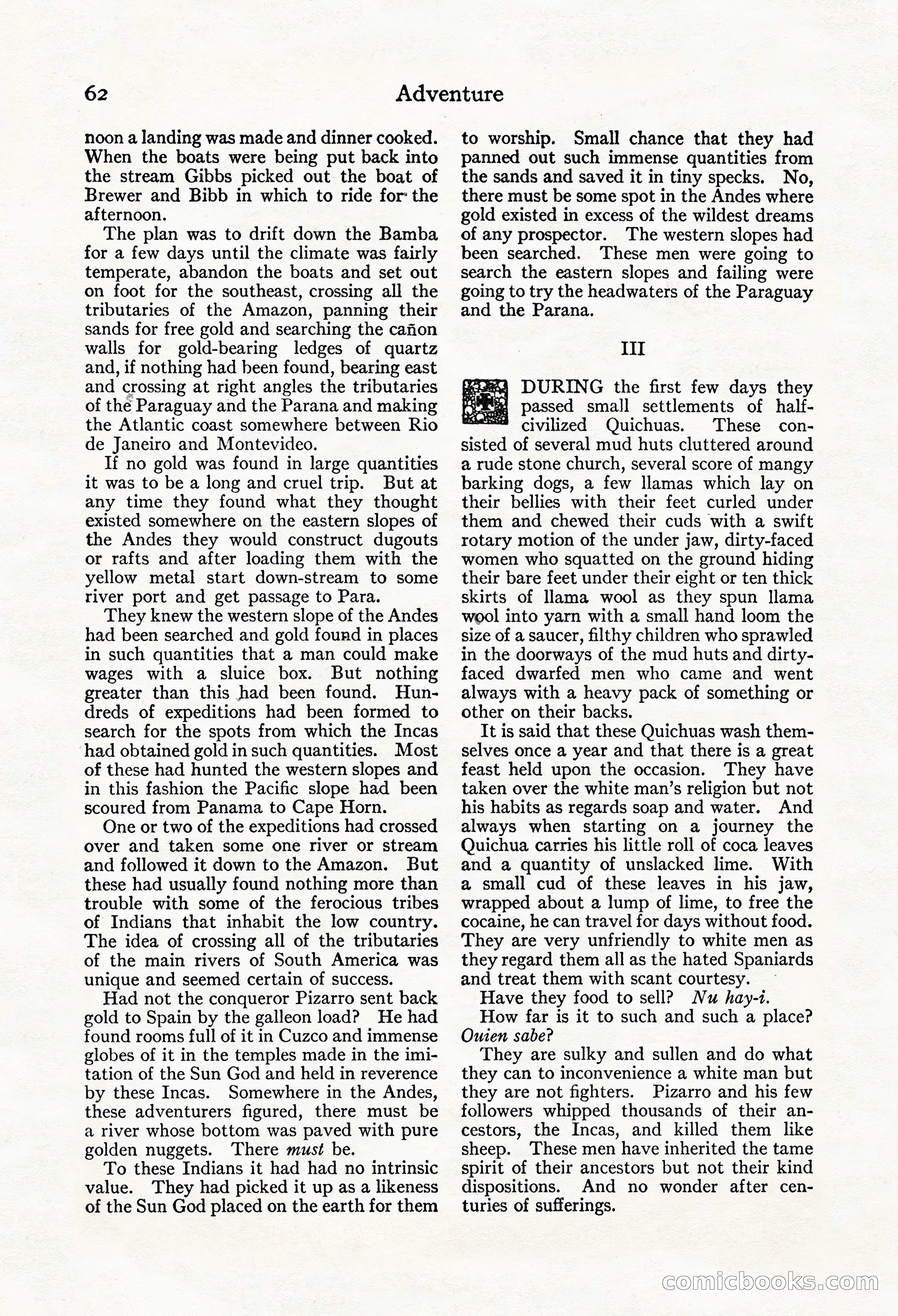 Adventure Magazine, Mid-September 1917 — page 64 of 196