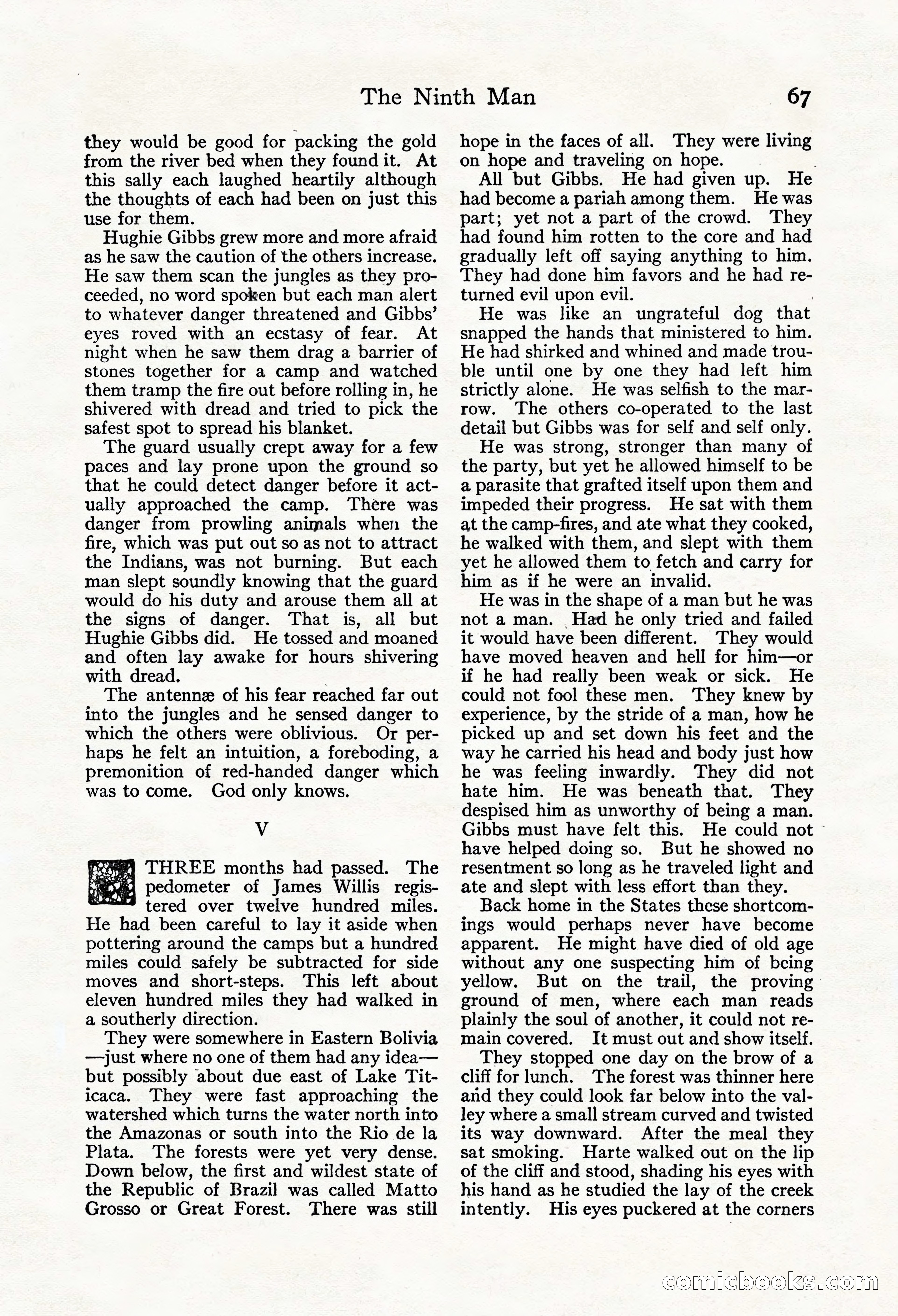 Adventure Magazine, Mid-September 1917 — page 69 of 196