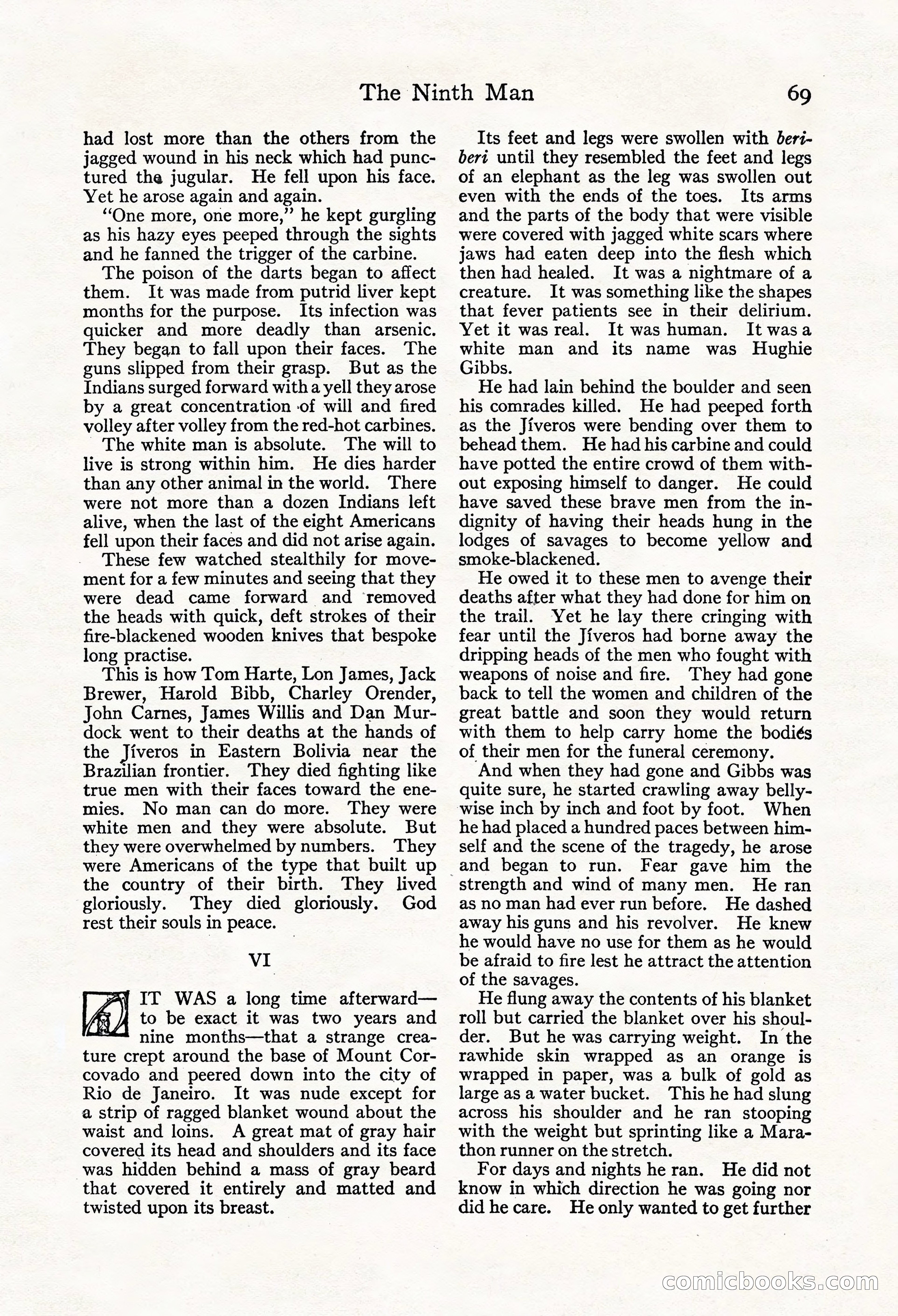 Adventure Magazine, Mid-September 1917 — page 71 of 196