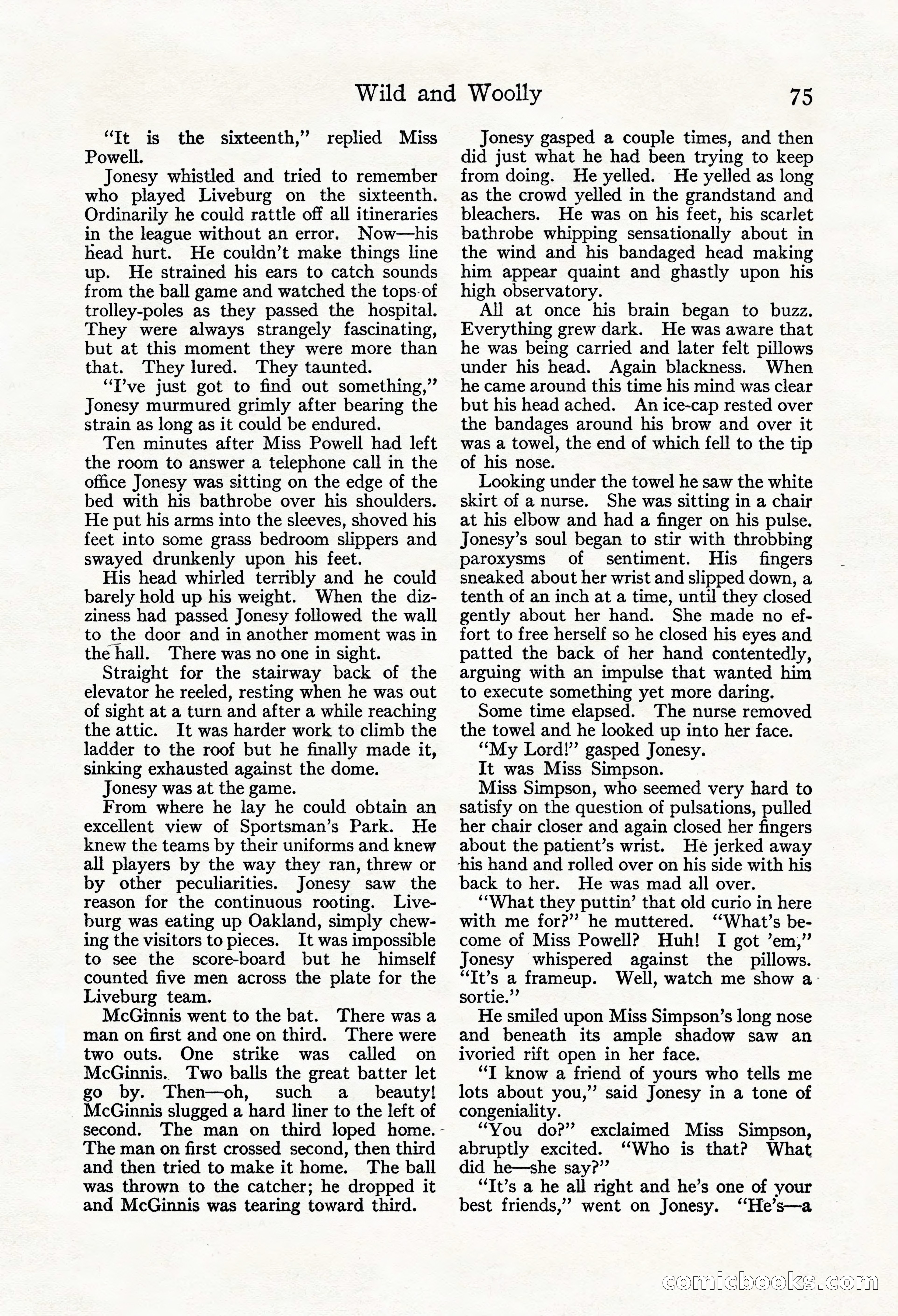 Adventure Magazine, Mid-September 1917 — page 77 of 196