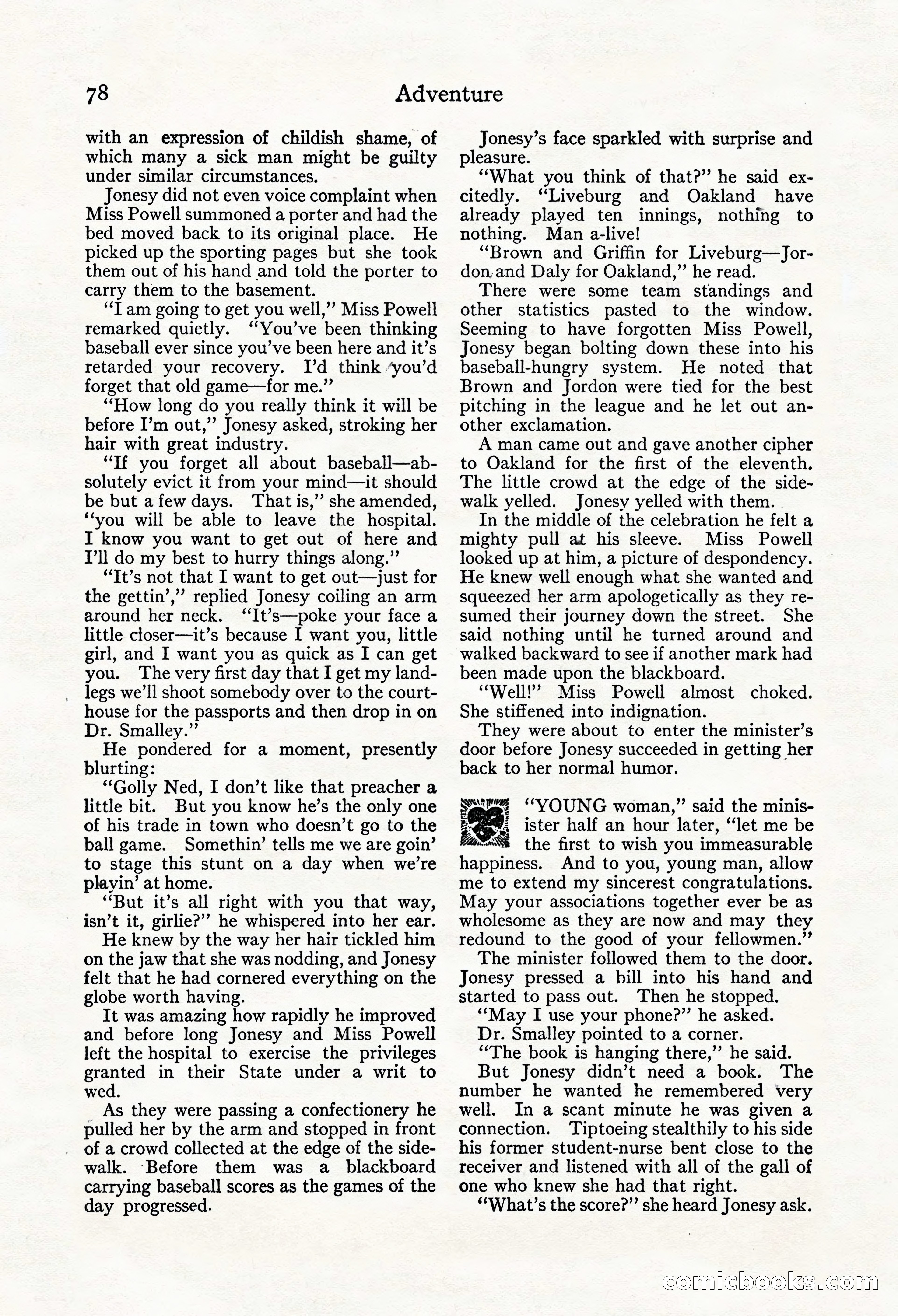 Adventure Magazine, Mid-September 1917 — page 80 of 196
