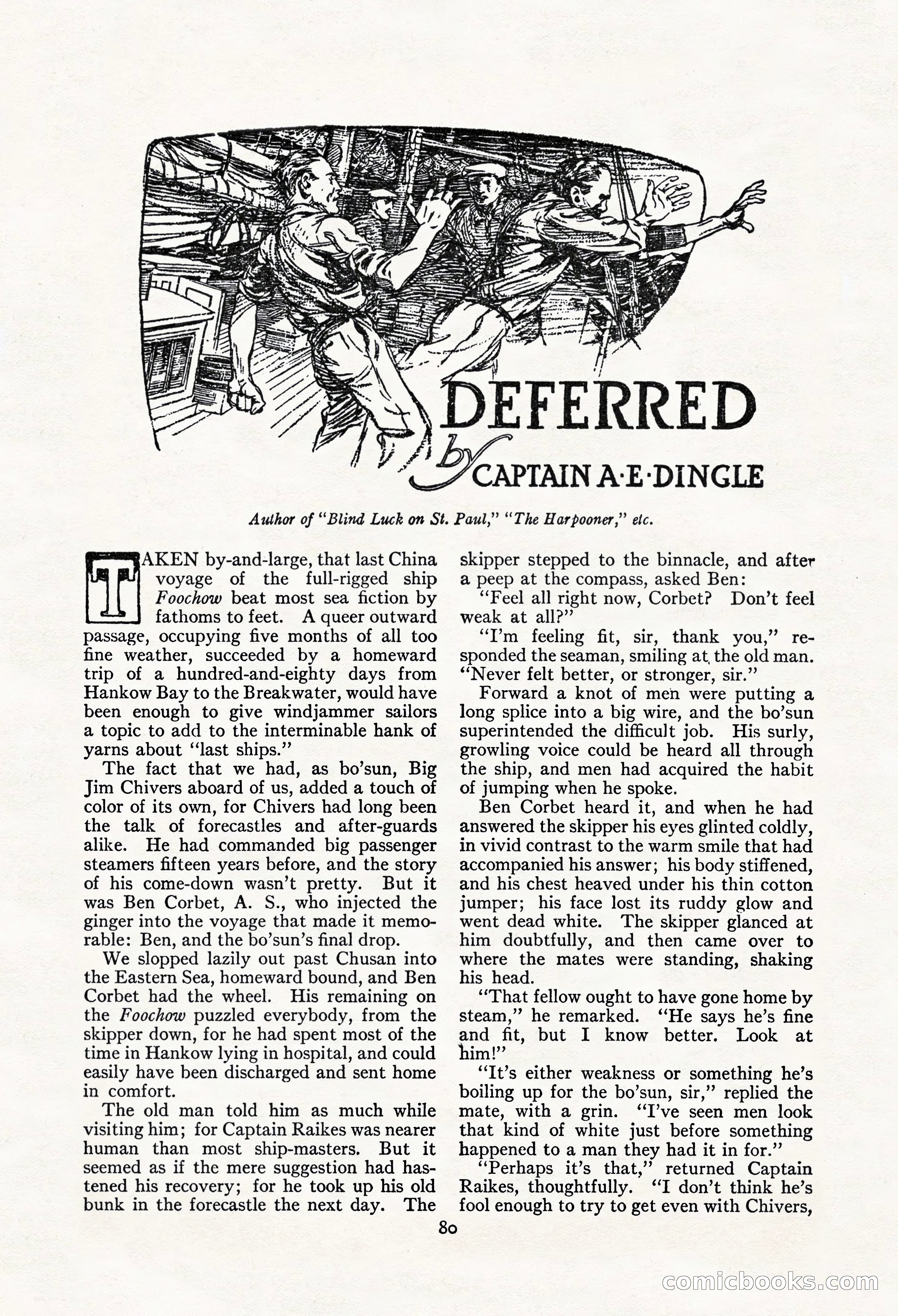 Adventure Magazine, Mid-September 1917 — page 82 of 196