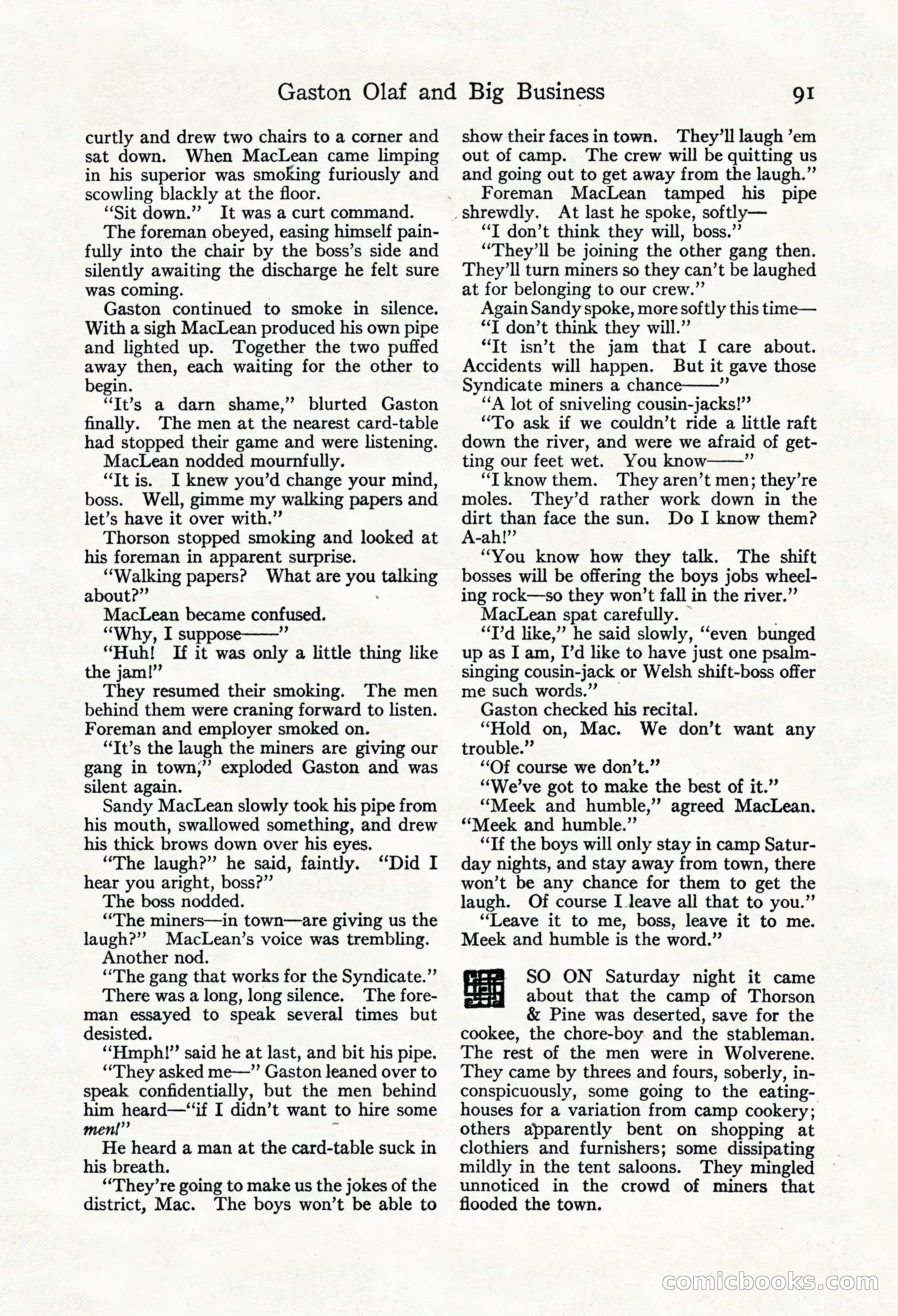Adventure Magazine, Mid-September 1917 — page 93 of 196