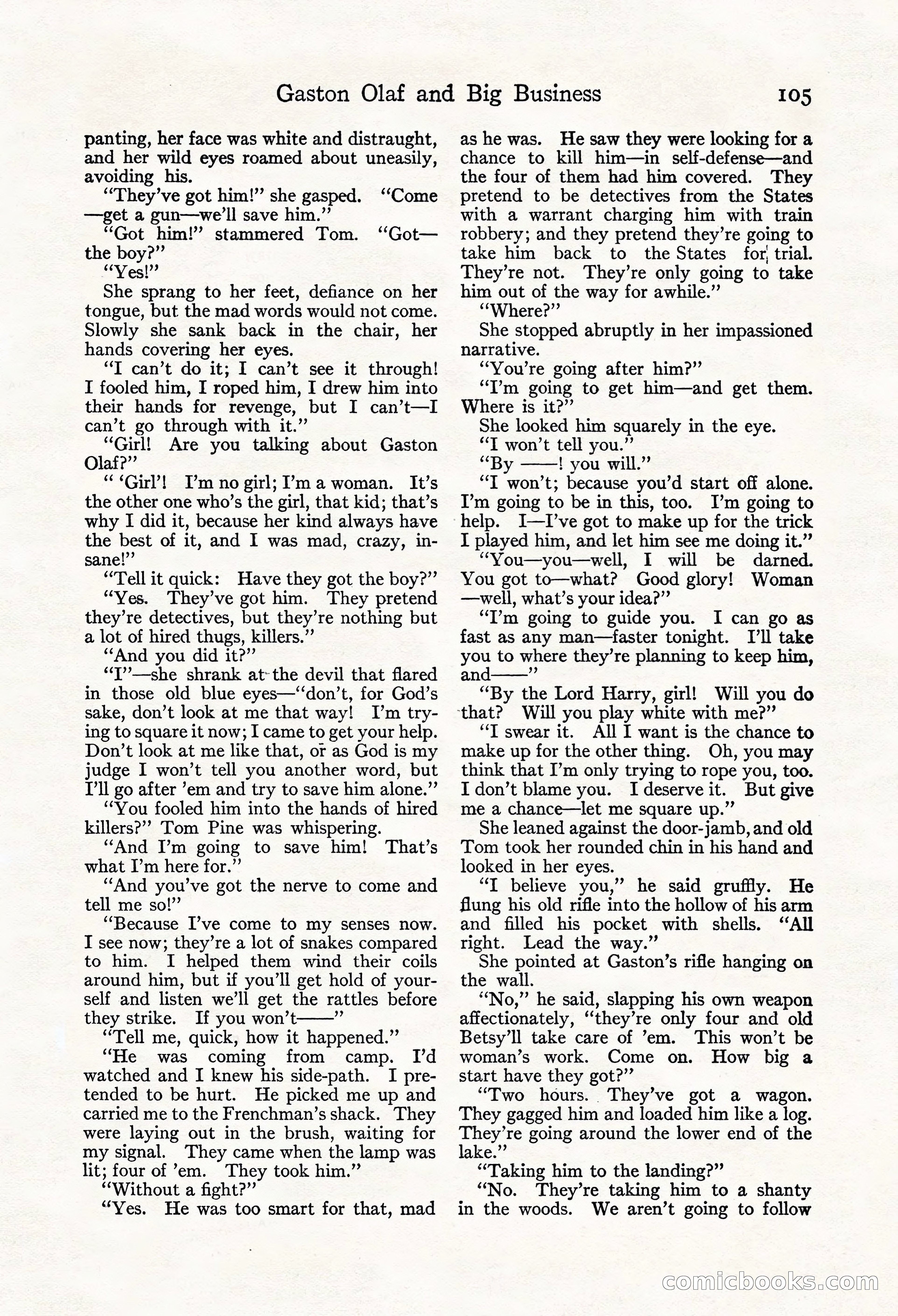 Adventure Magazine, Mid-September 1917 — page 107 of 196