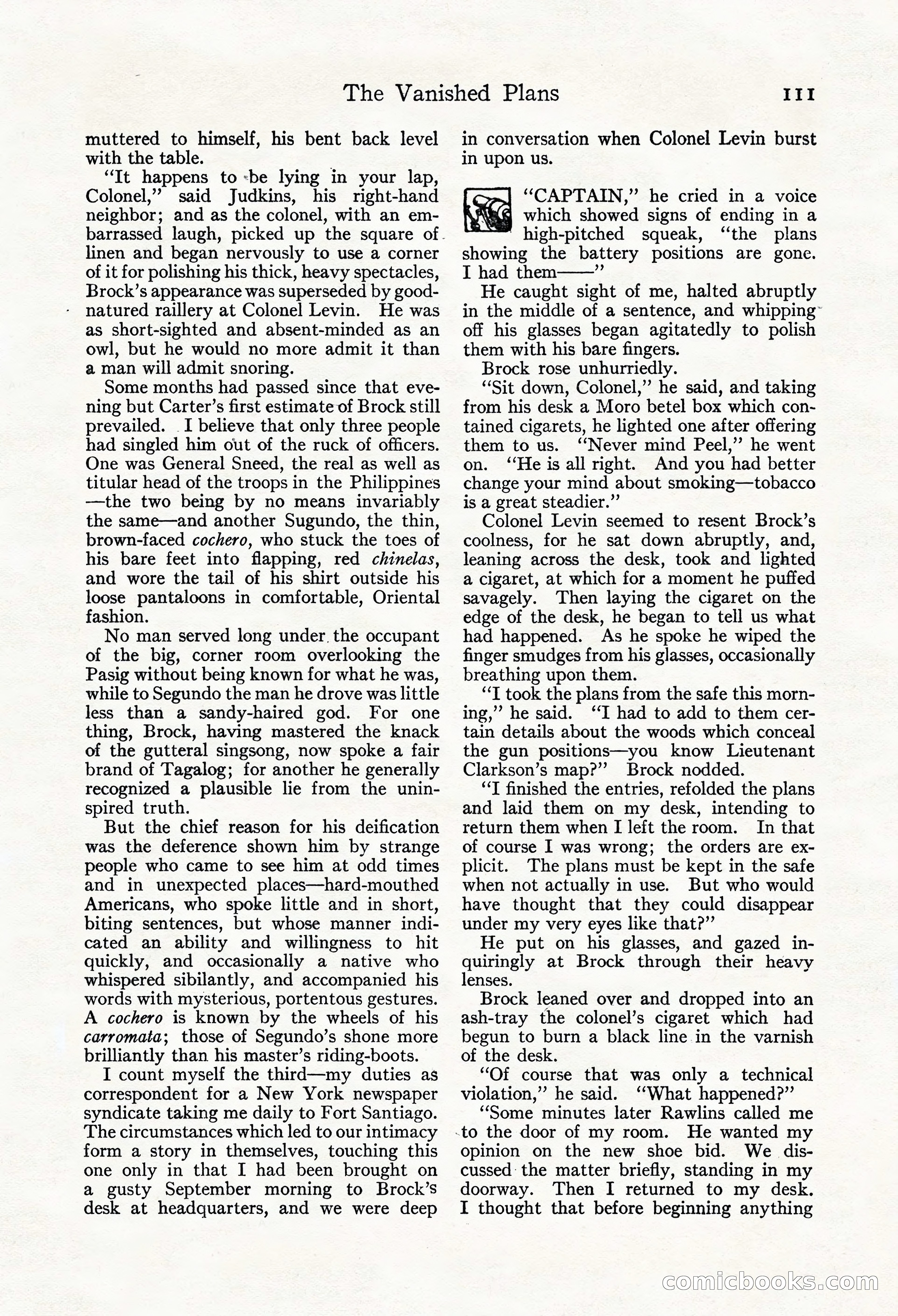 Adventure Magazine, Mid-September 1917 — page 113 of 196