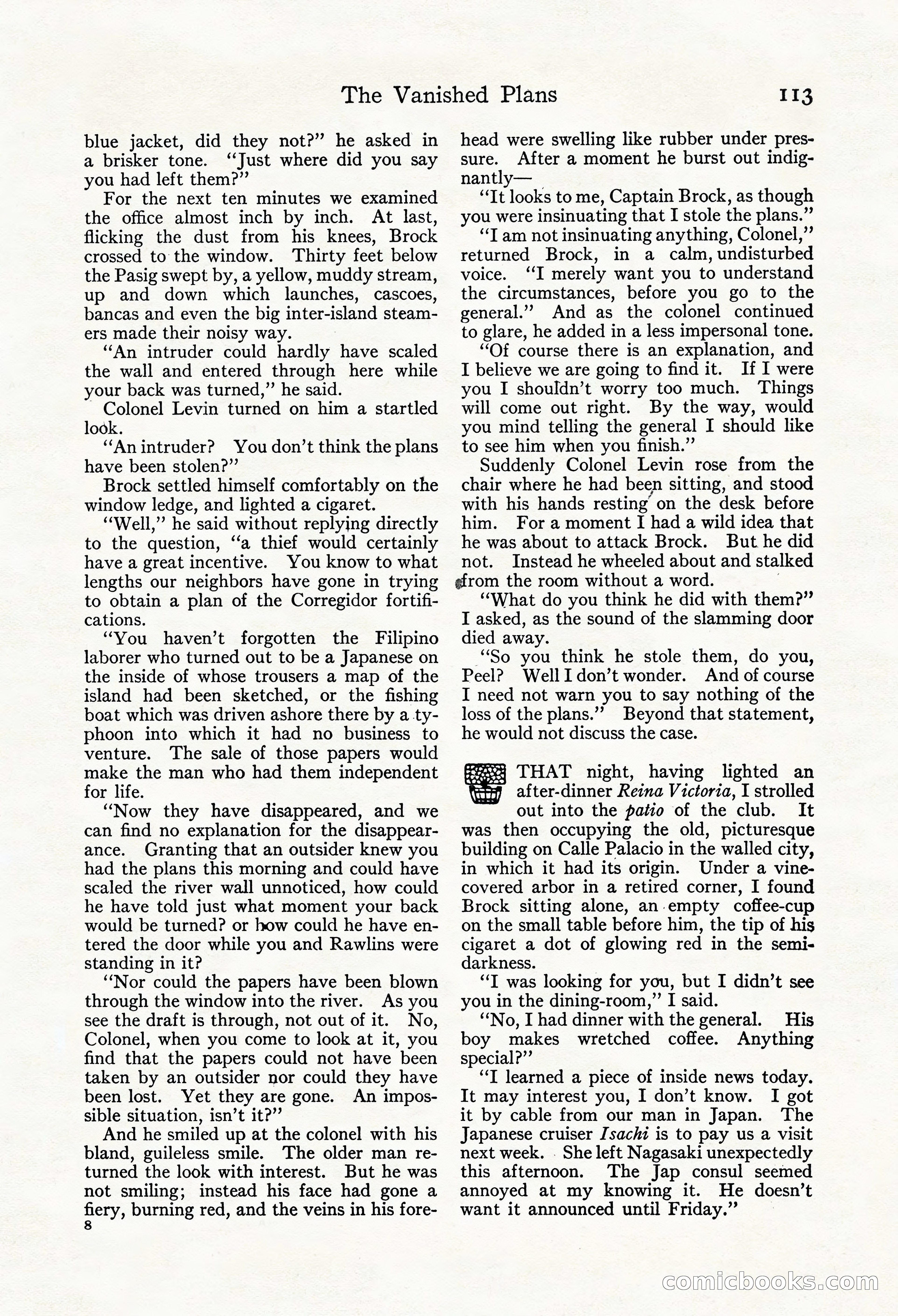 Adventure Magazine, Mid-September 1917 — page 115 of 196