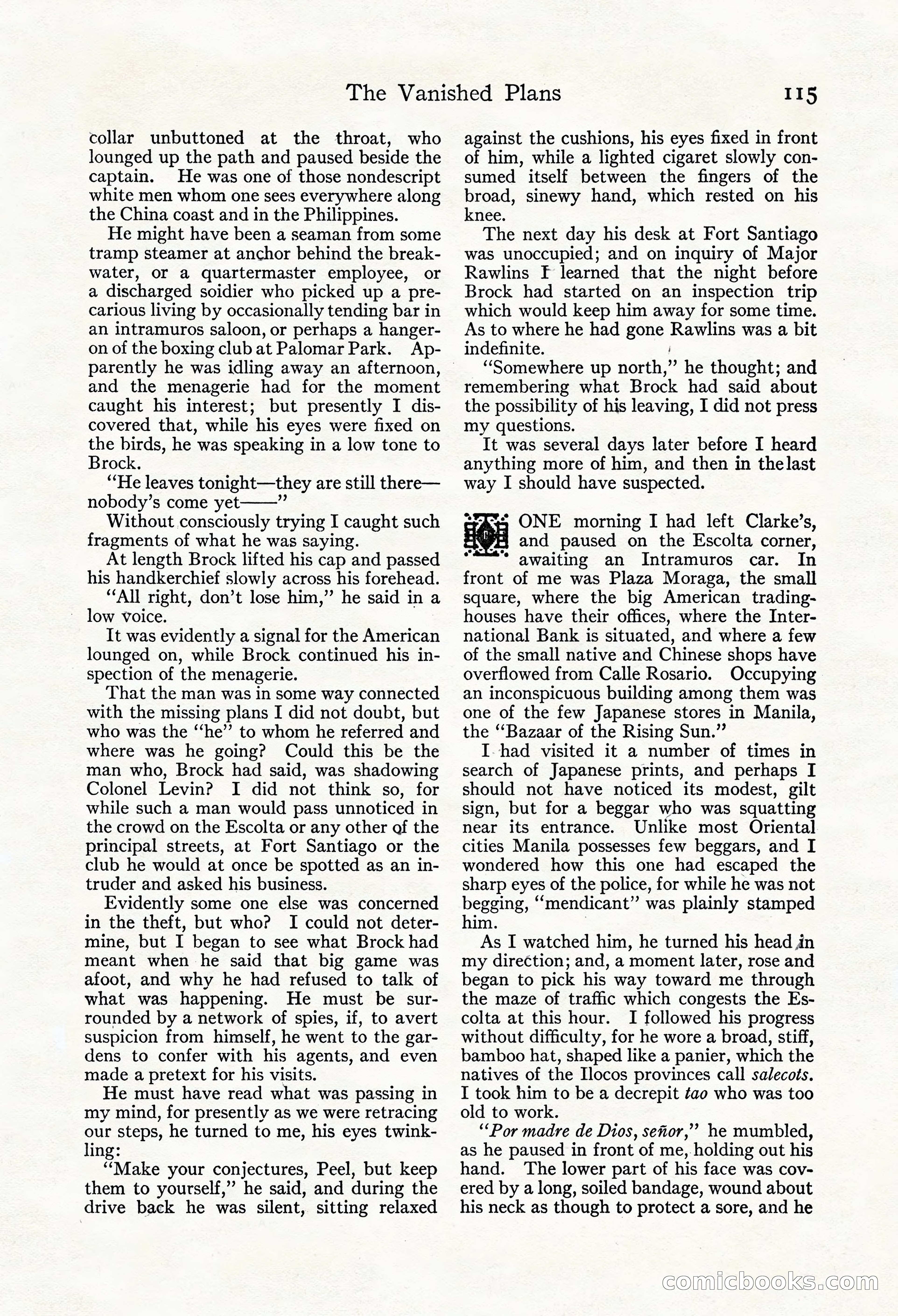 Adventure Magazine, Mid-September 1917 — page 117 of 196