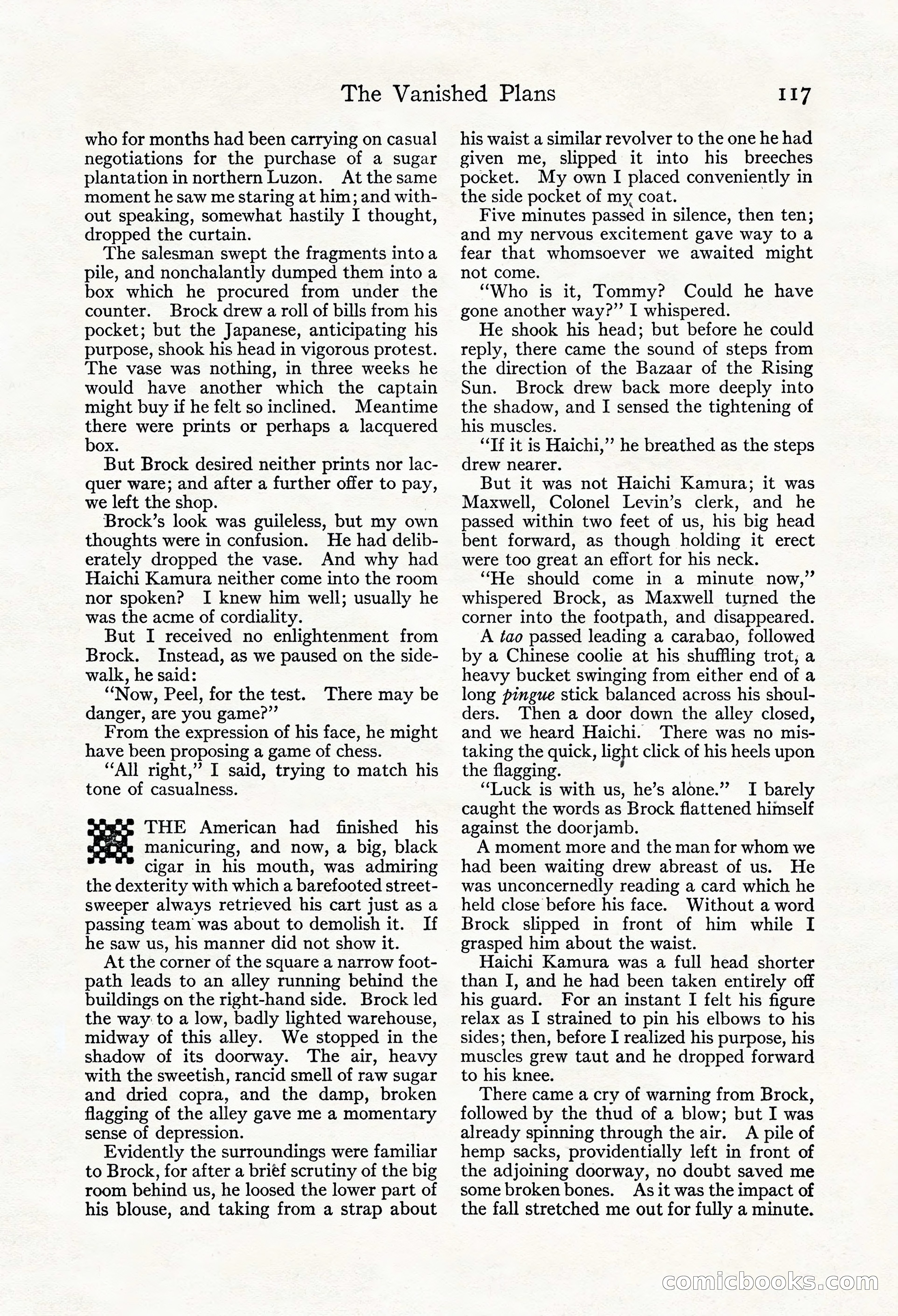 Adventure Magazine, Mid-September 1917 — page 119 of 196