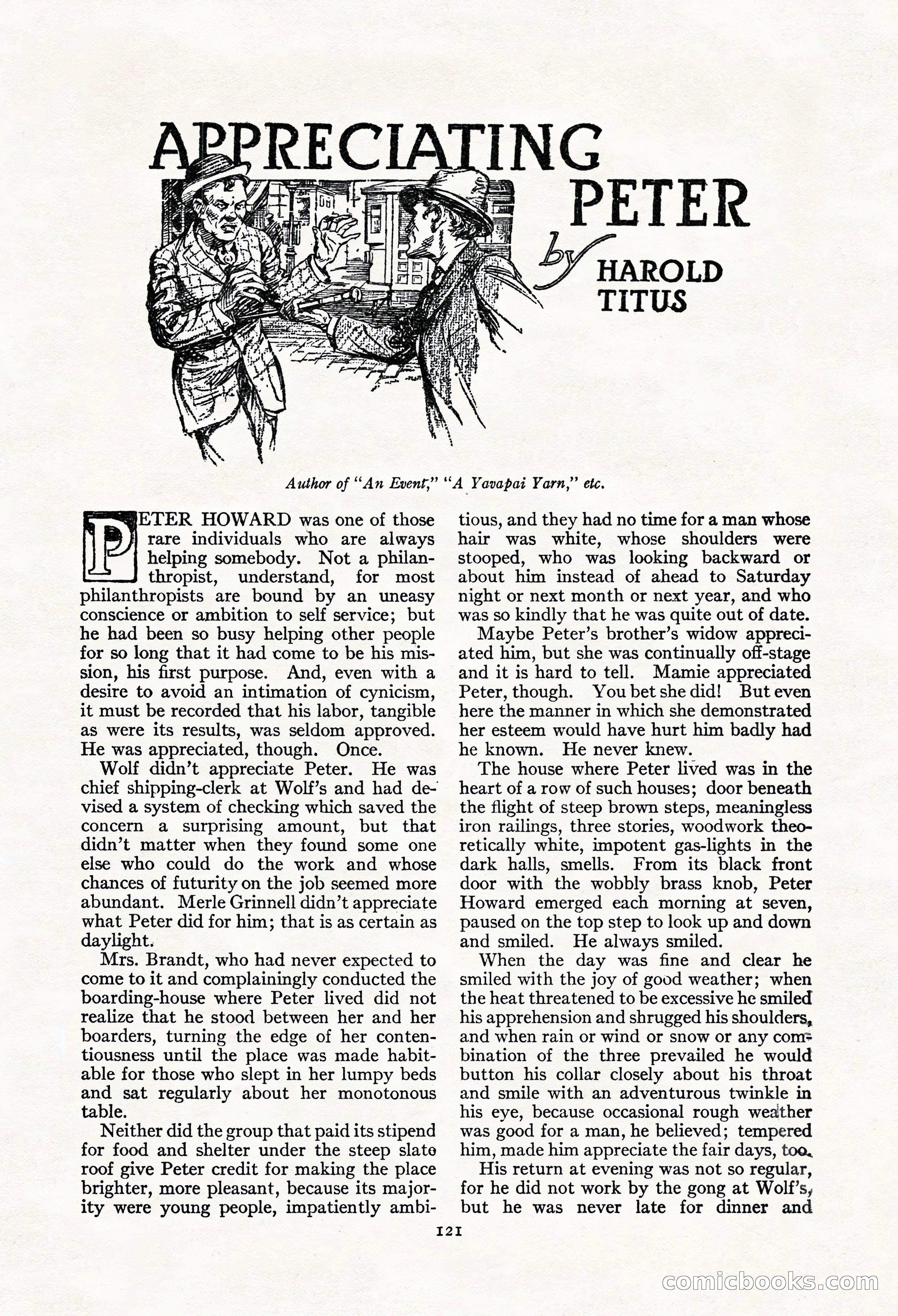 Adventure Magazine, Mid-September 1917 — page 123 of 196