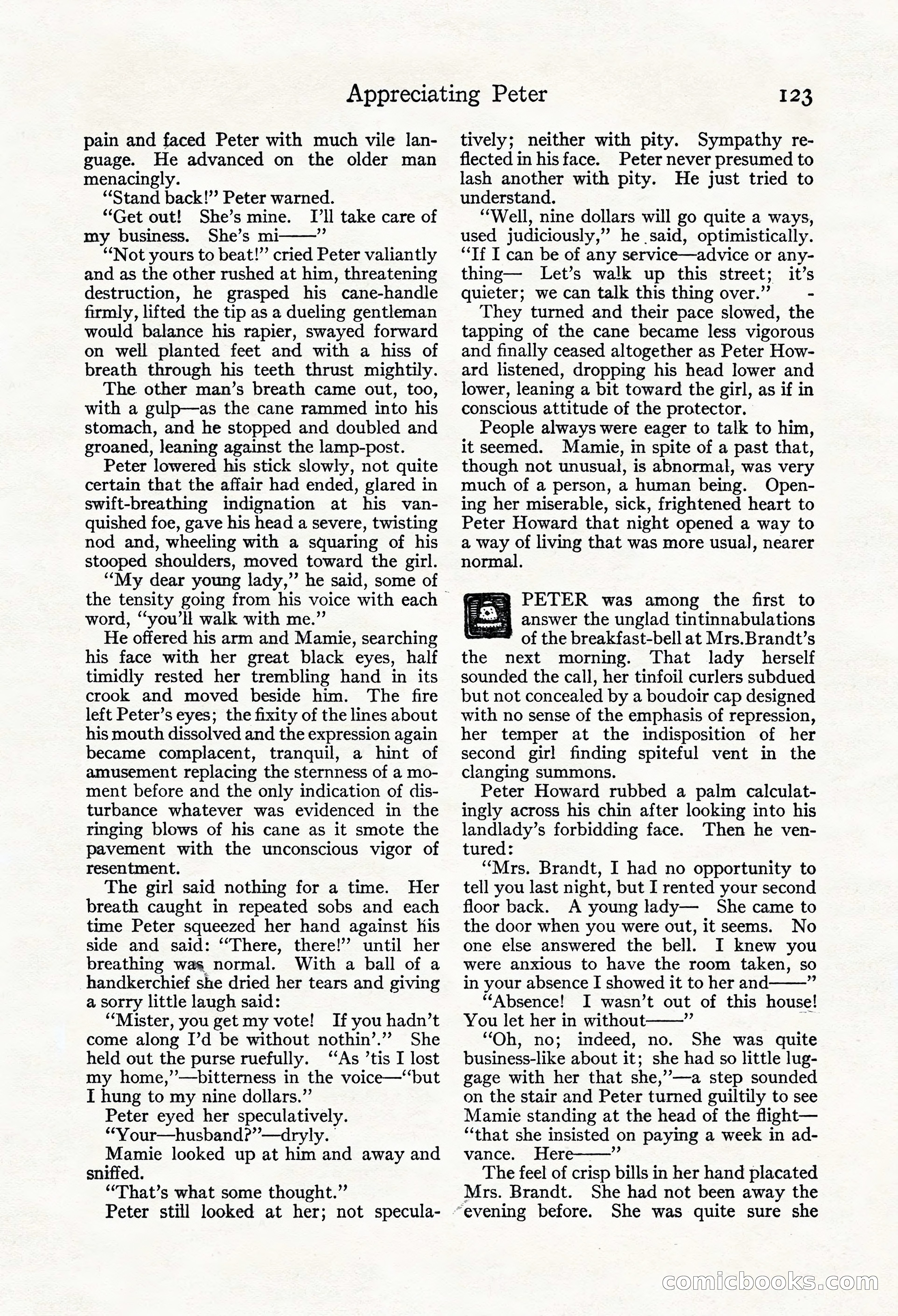 Adventure Magazine, Mid-September 1917 — page 125 of 196