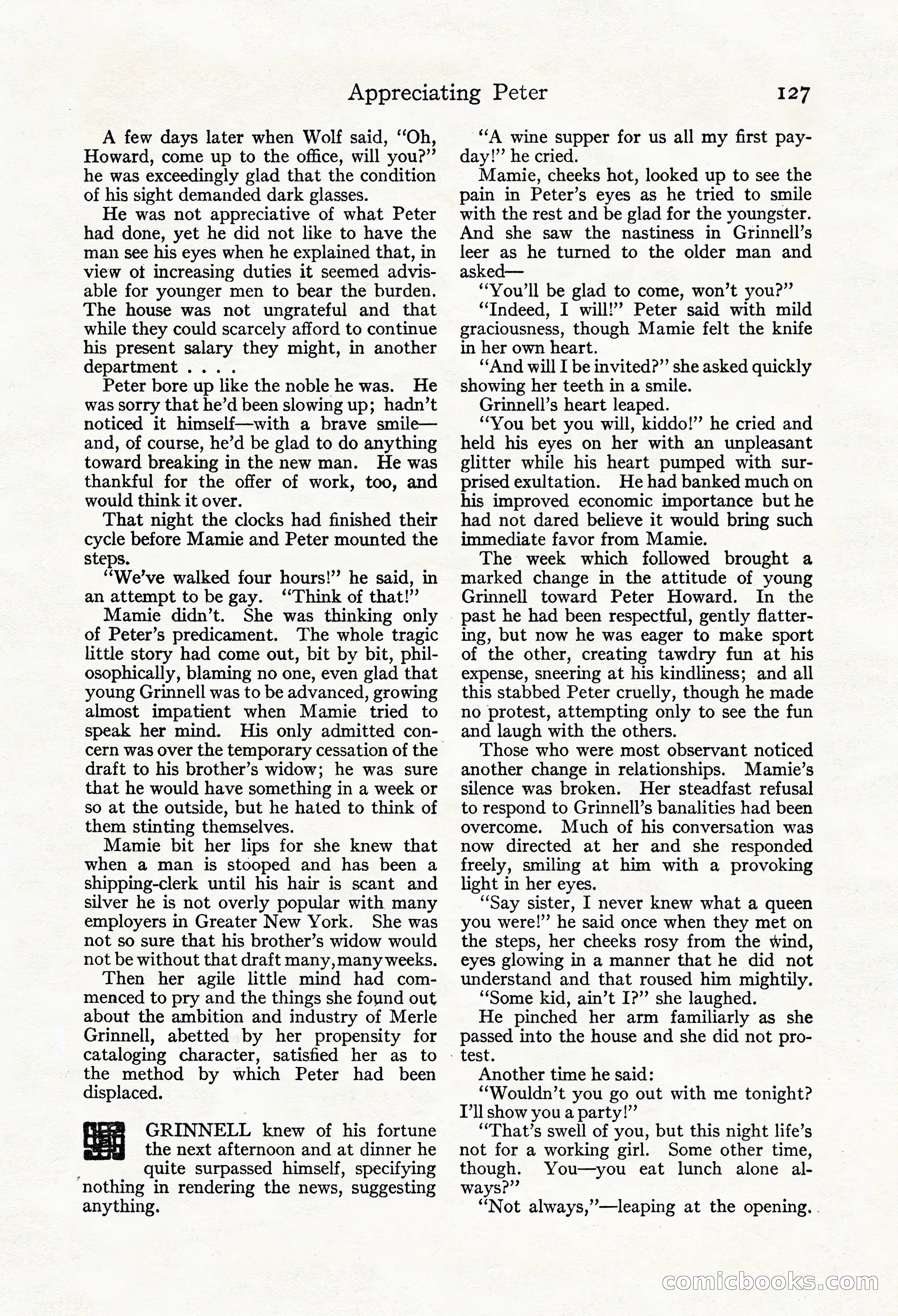 Adventure Magazine, Mid-September 1917 — page 129 of 196