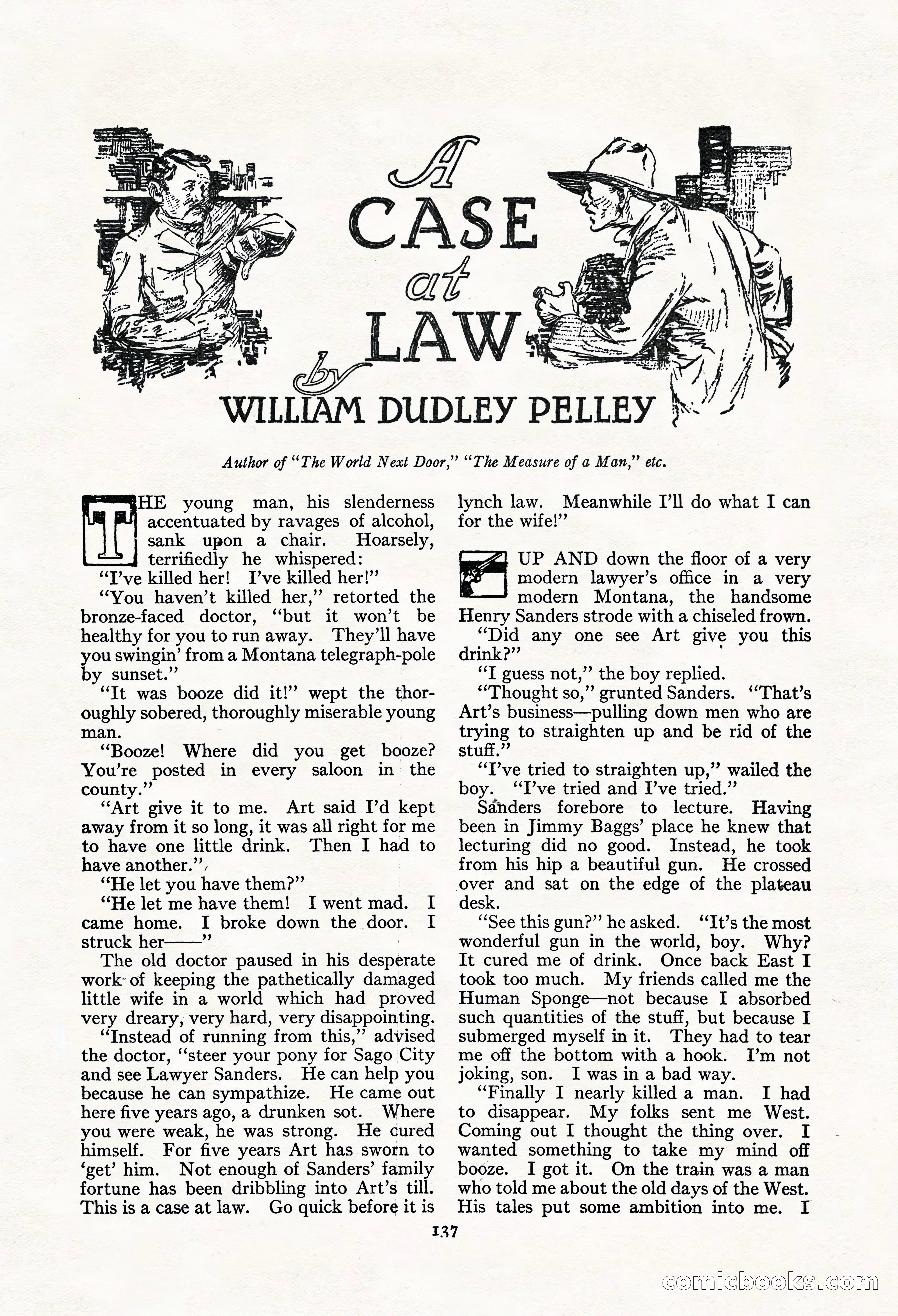 Adventure Magazine, Mid-September 1917 — page 139 of 196