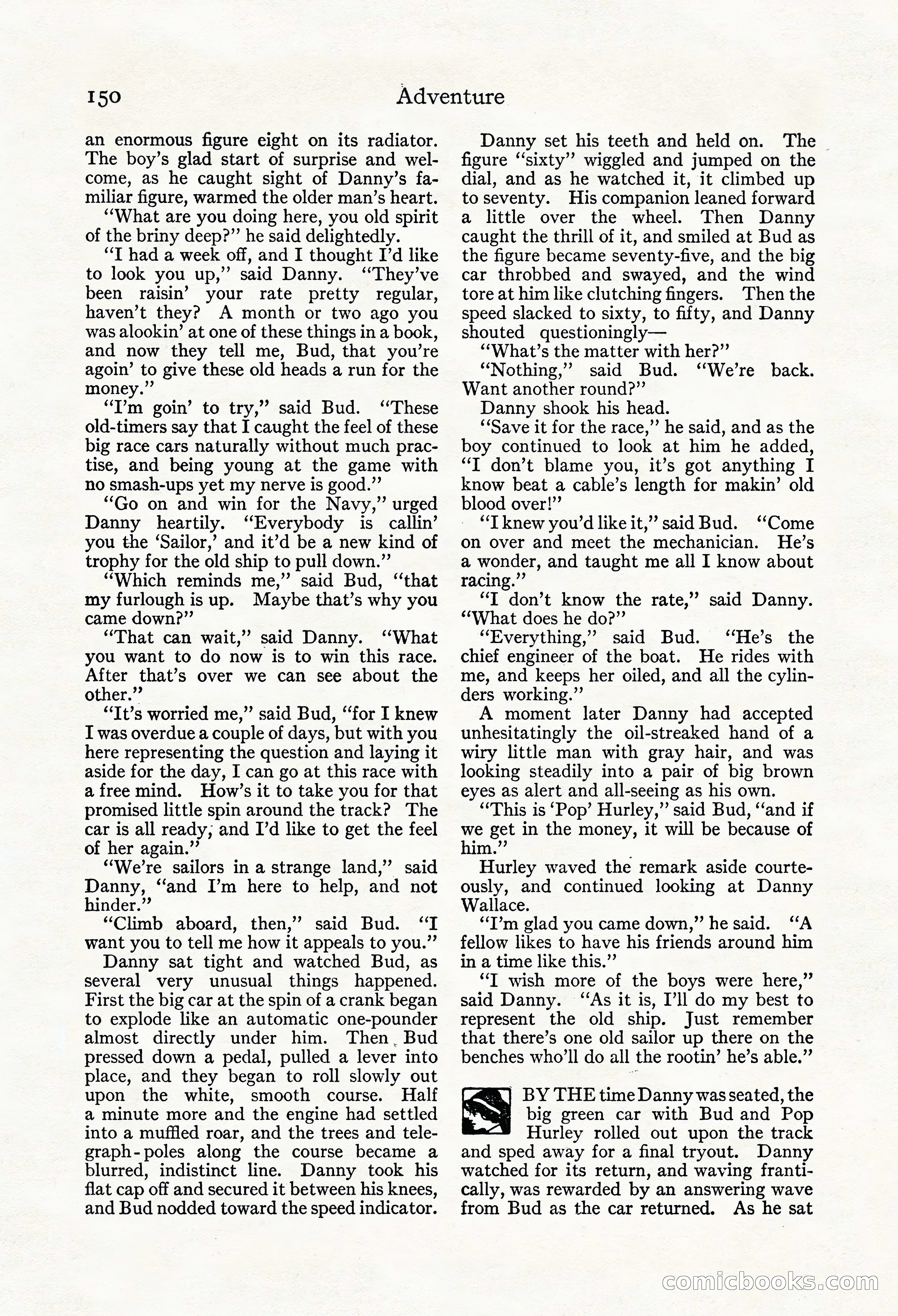 Adventure Magazine, Mid-September 1917 — page 152 of 196