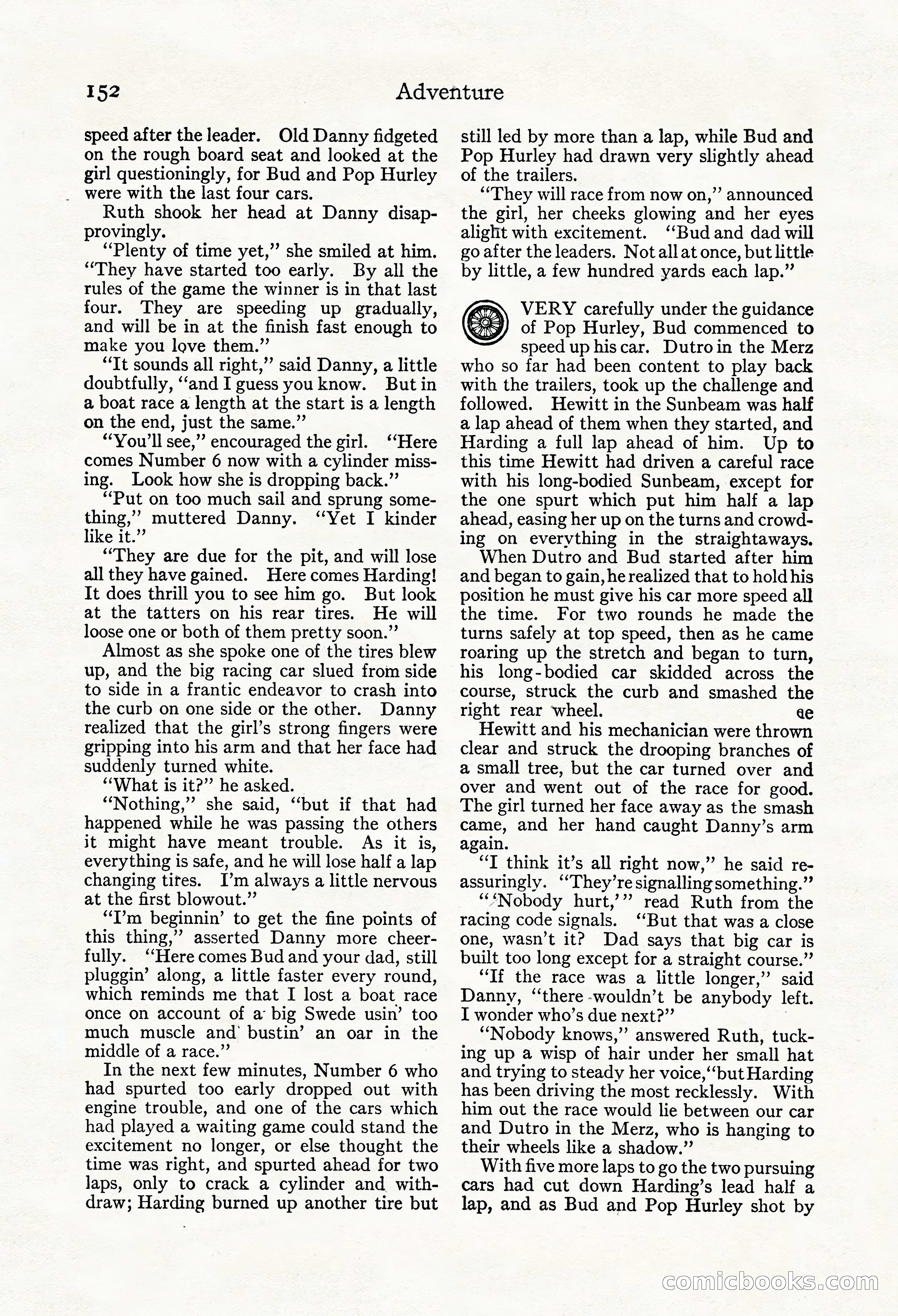 Adventure Magazine, Mid-September 1917 — page 154 of 196