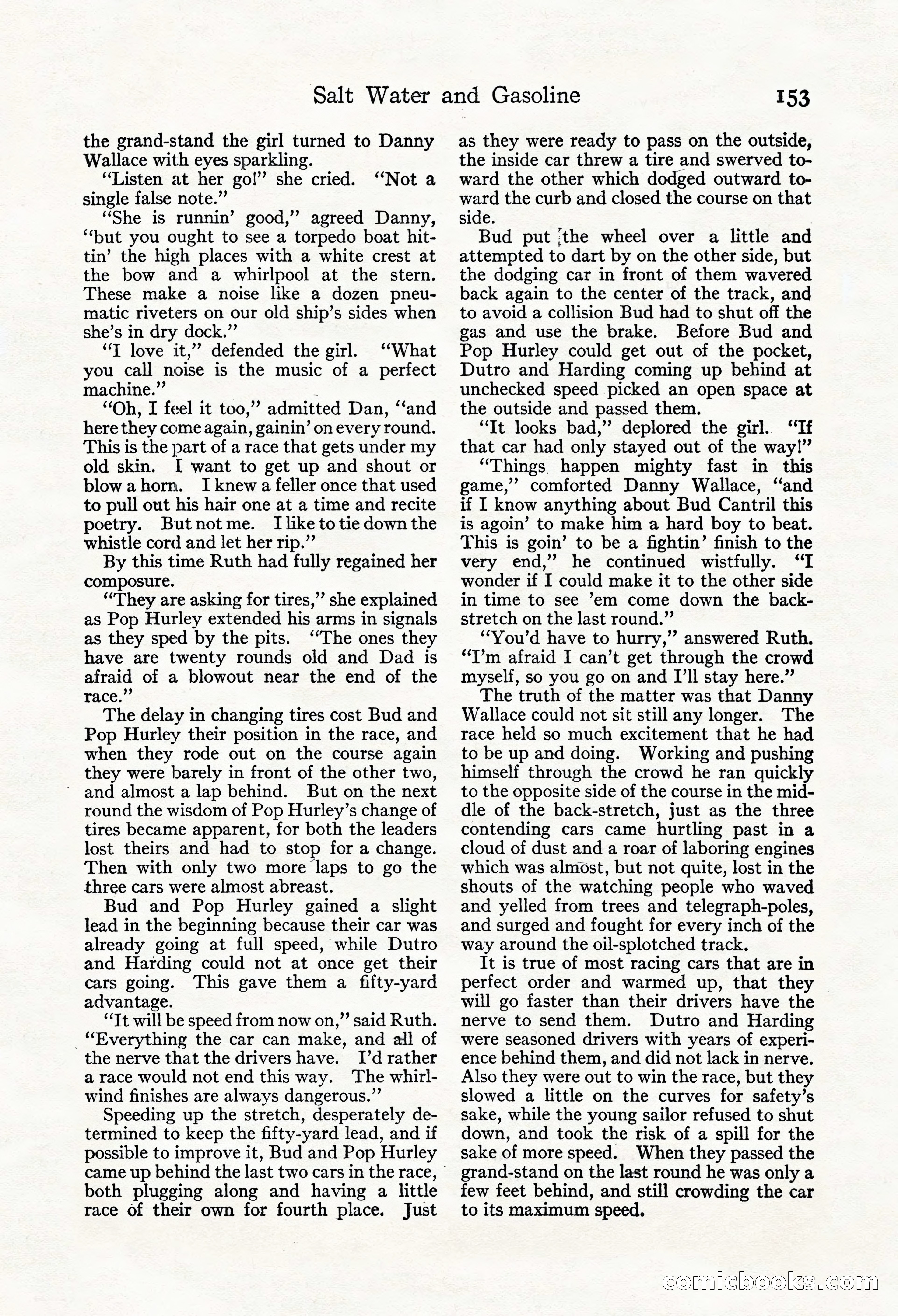 Adventure Magazine, Mid-September 1917 — page 155 of 196