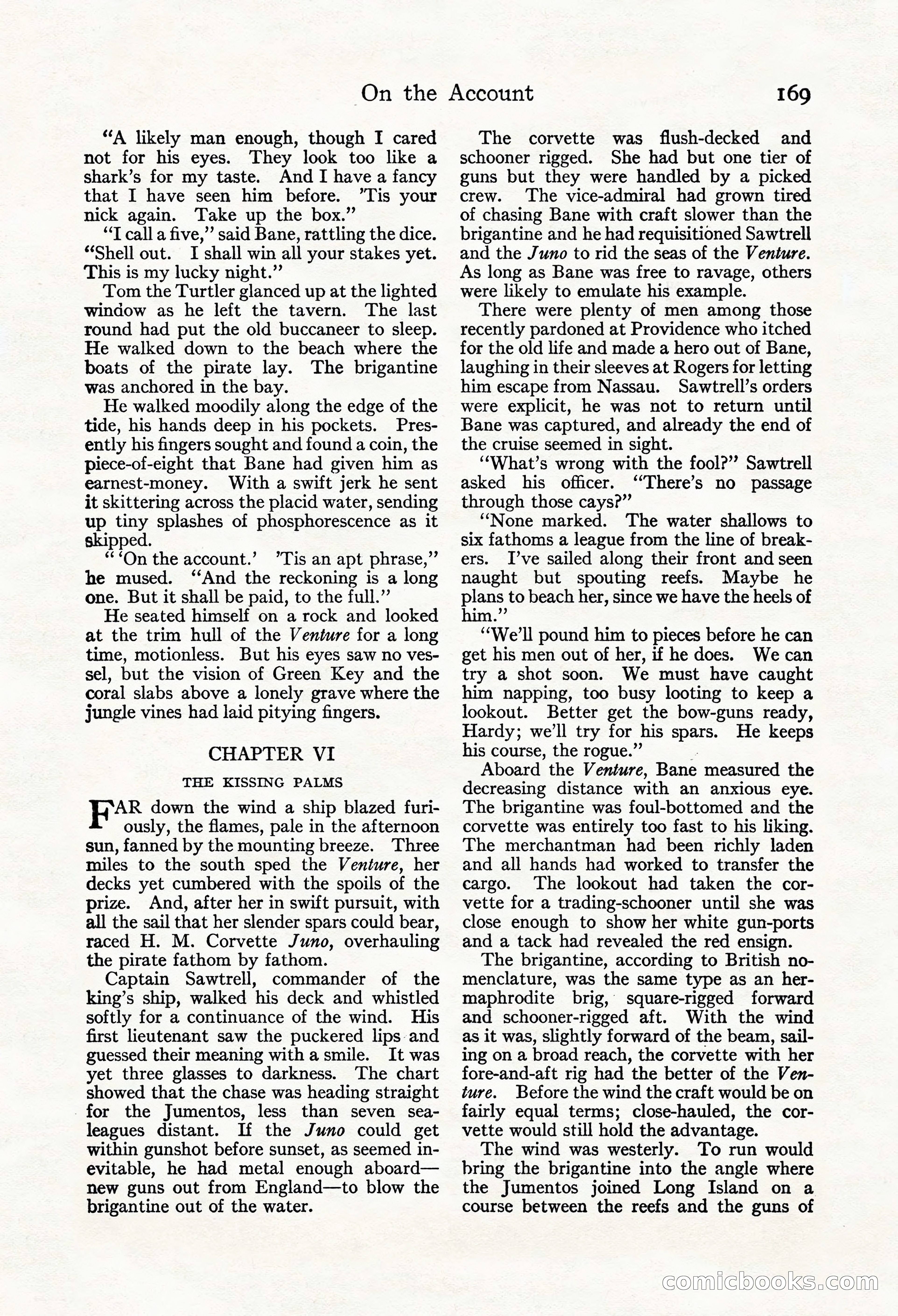 Adventure Magazine, Mid-September 1917 — page 171 of 196