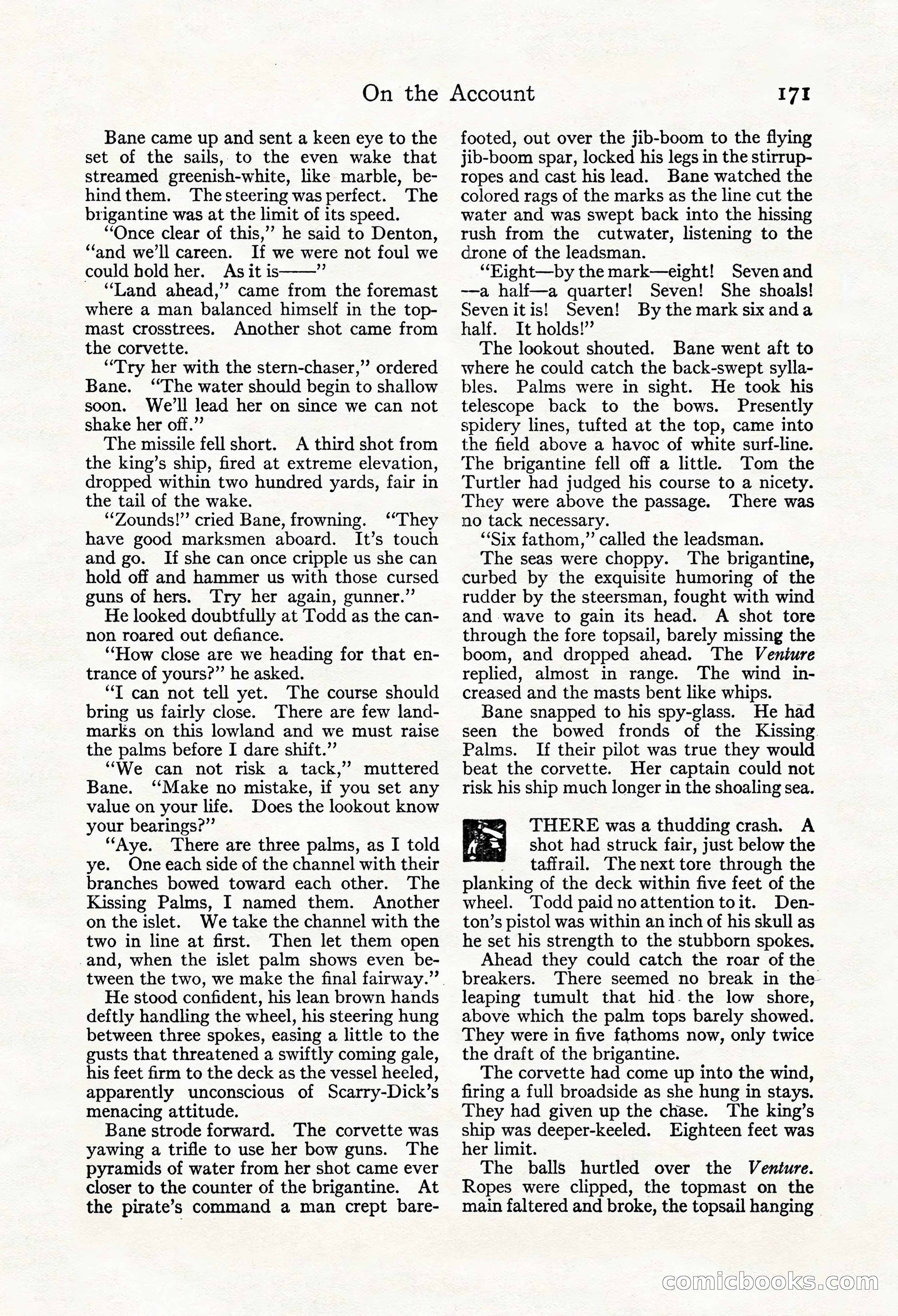 Adventure Magazine, Mid-September 1917 — page 173 of 196