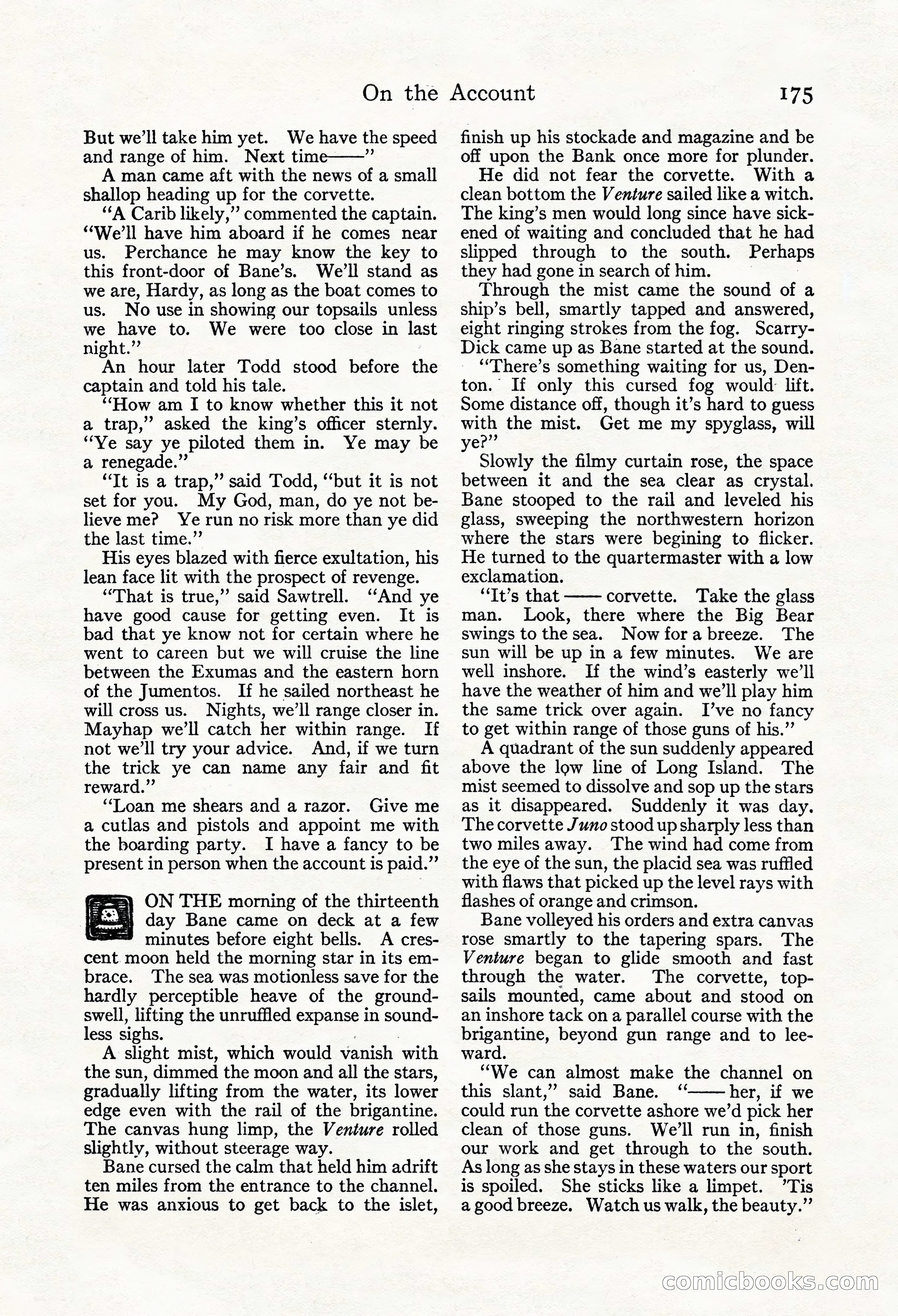 Adventure Magazine, Mid-September 1917 — page 177 of 196